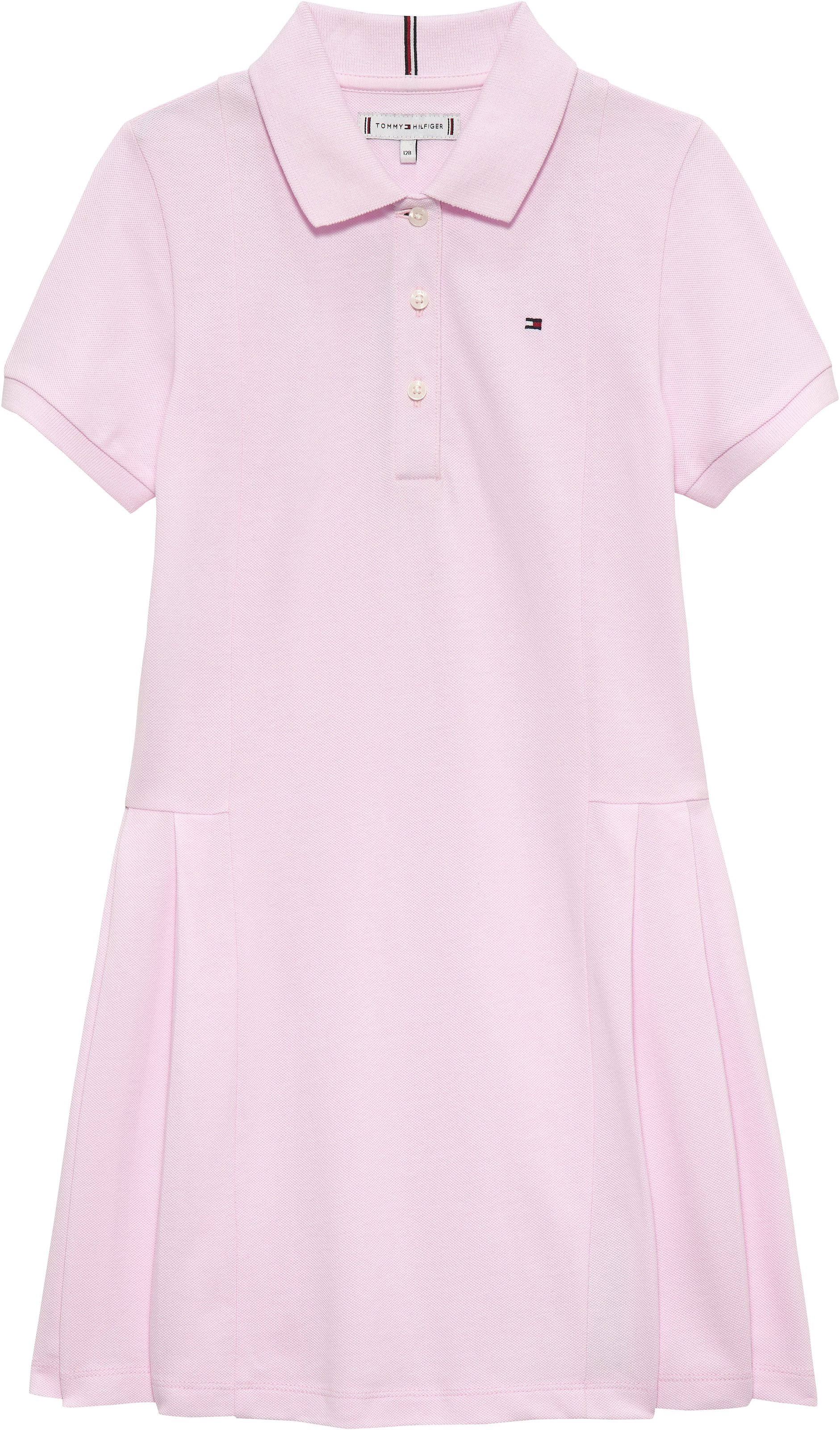 Tommy Hilfiger Polokleid »PLEATED POLO DRESS SHORT SLEEVE« Kinder bis 16 Jahre, regular fit