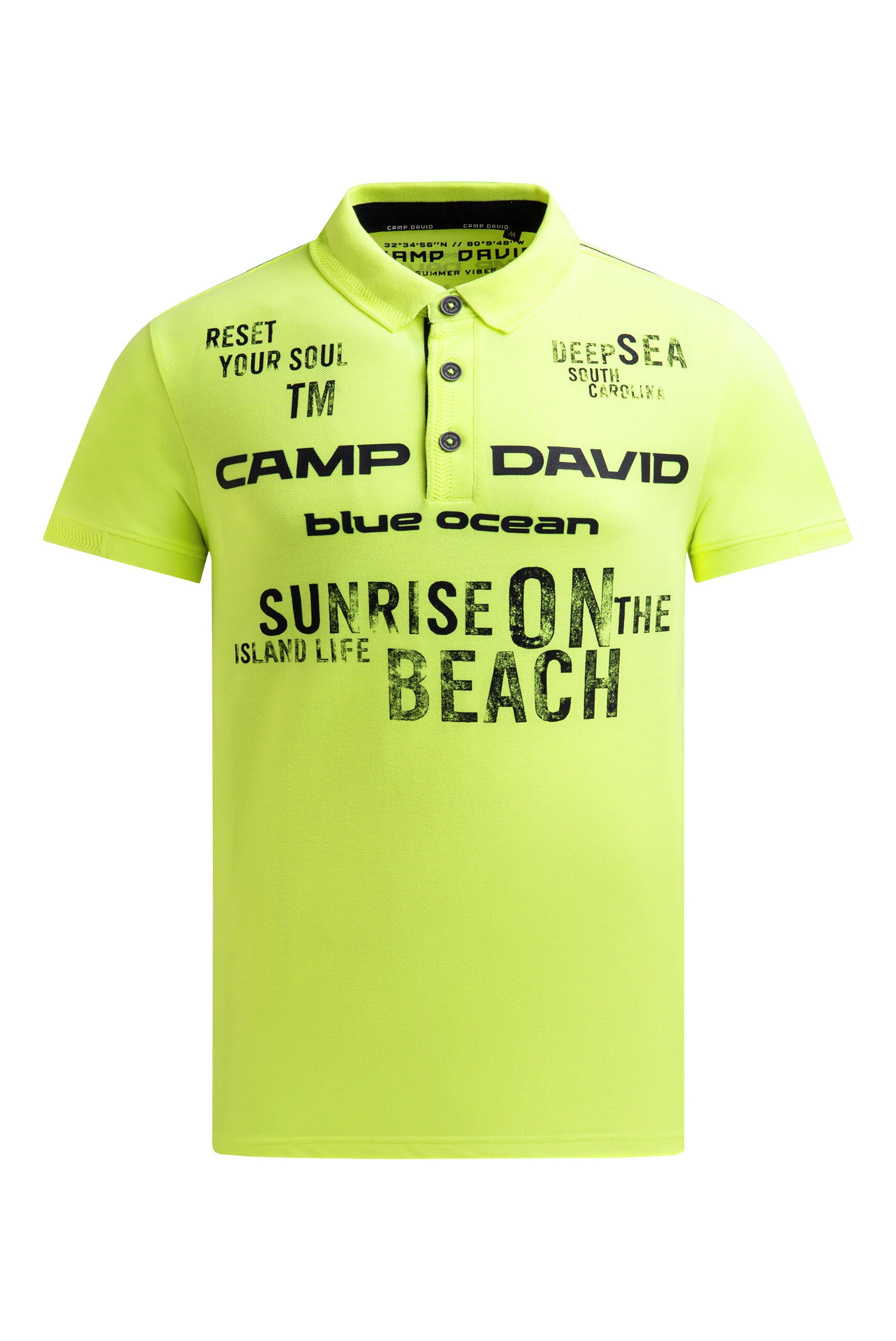 CAMP DAVID Poloshirt aus Baumwolle