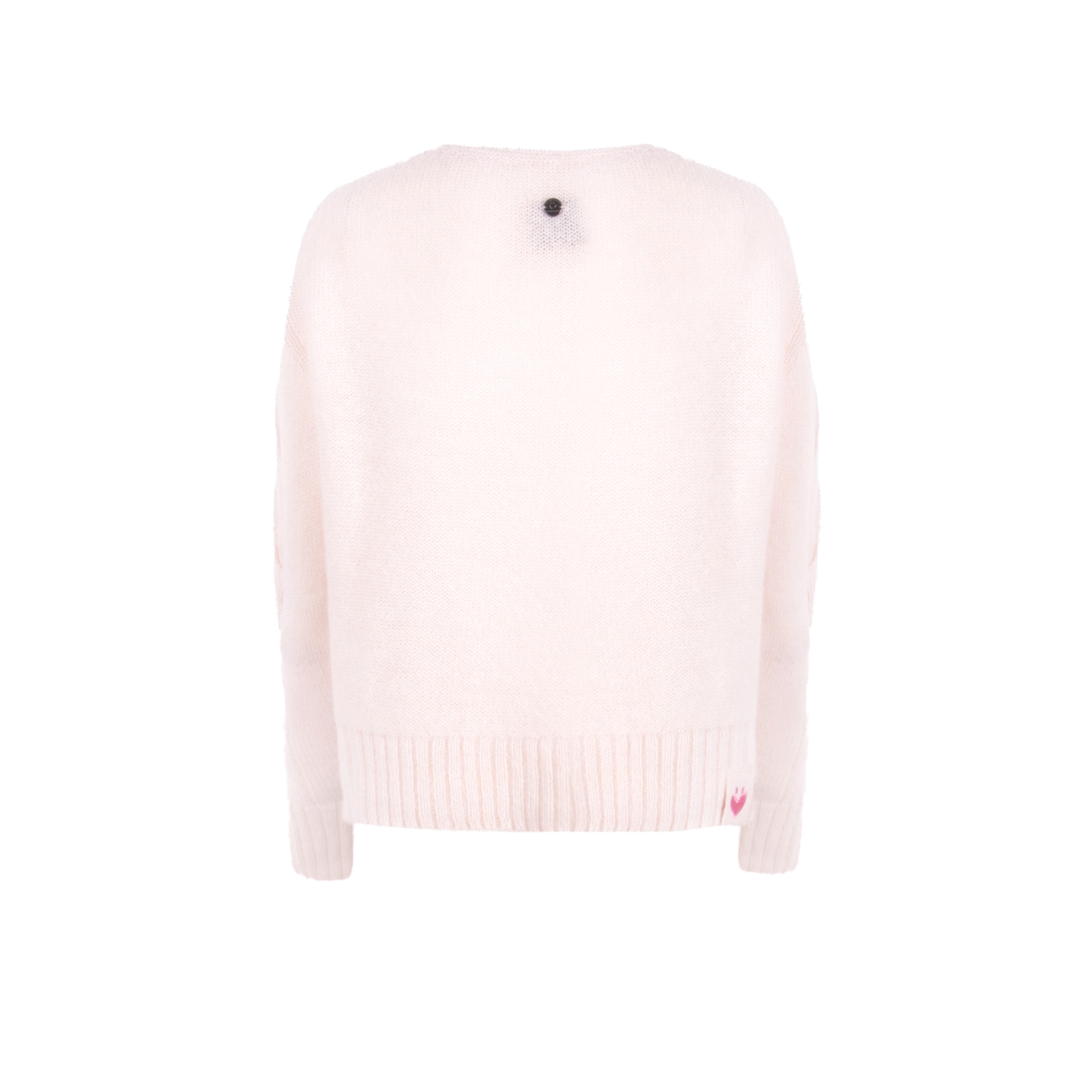 Lieblingsstück Rundhalspullover »AmairaL« mit Zopfmuster am Ärmel