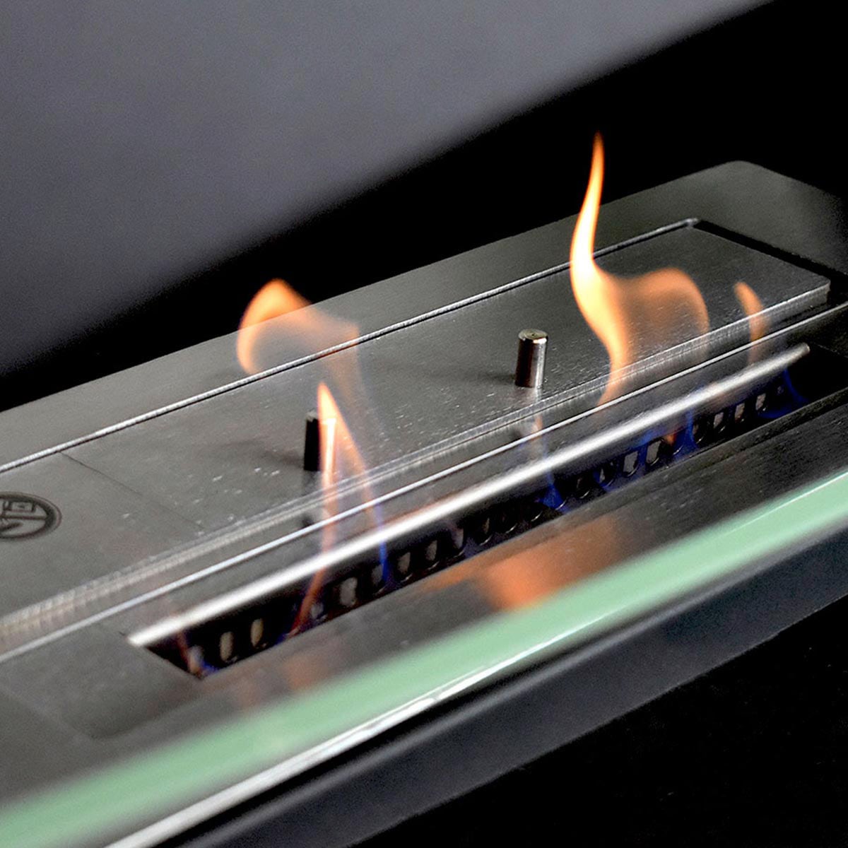 GLOW FIRE Echtfeuer-Dekokamin »Ethanolbrenner BIO Burner 45«, mit Heizleistung, TÜV Zertifizierte Sicherheit