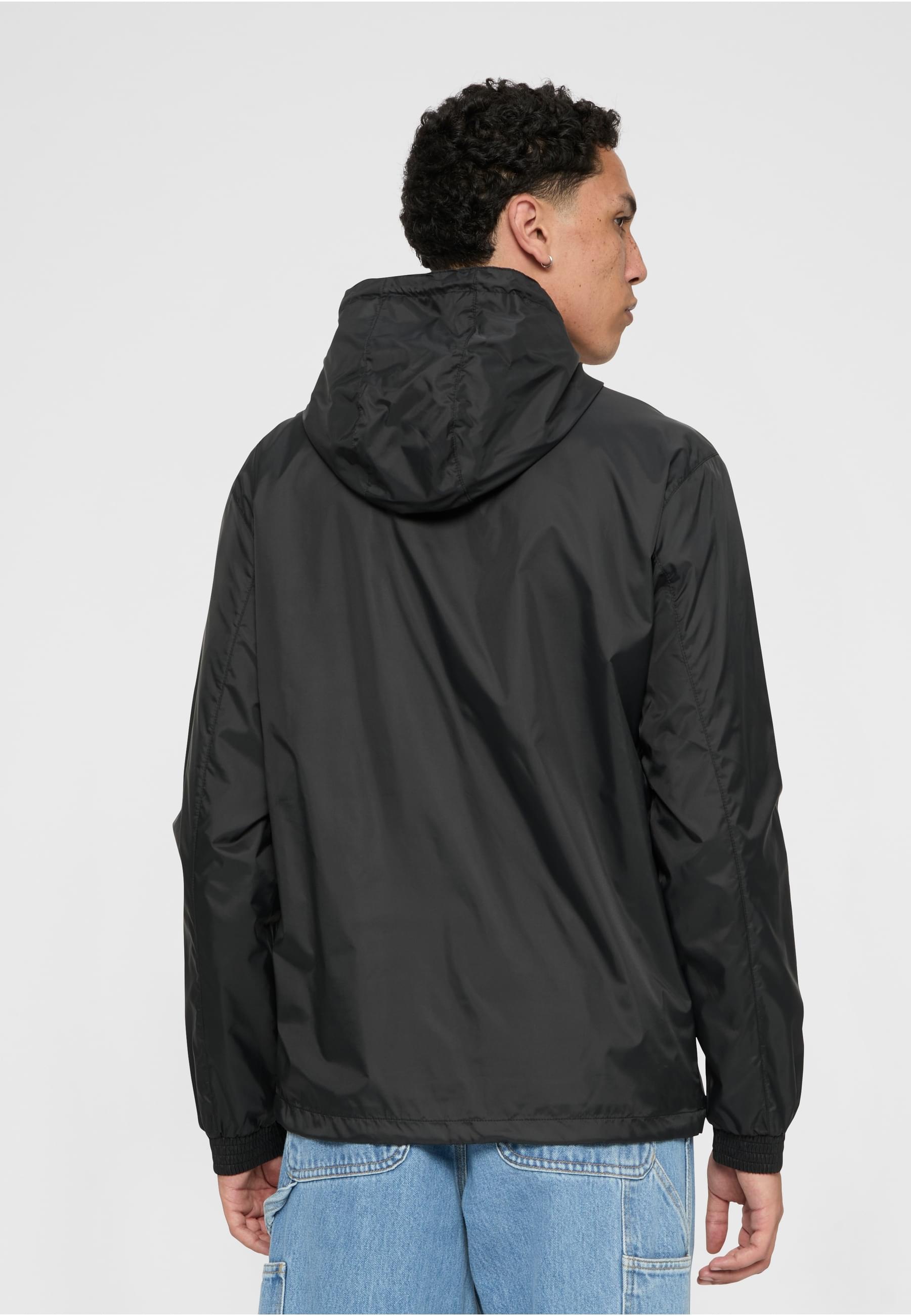 URBAN CLASSICS Windbreaker »Urban Classics Herren Pull Over Windbreaker«, (1 St.), mit Kapuze