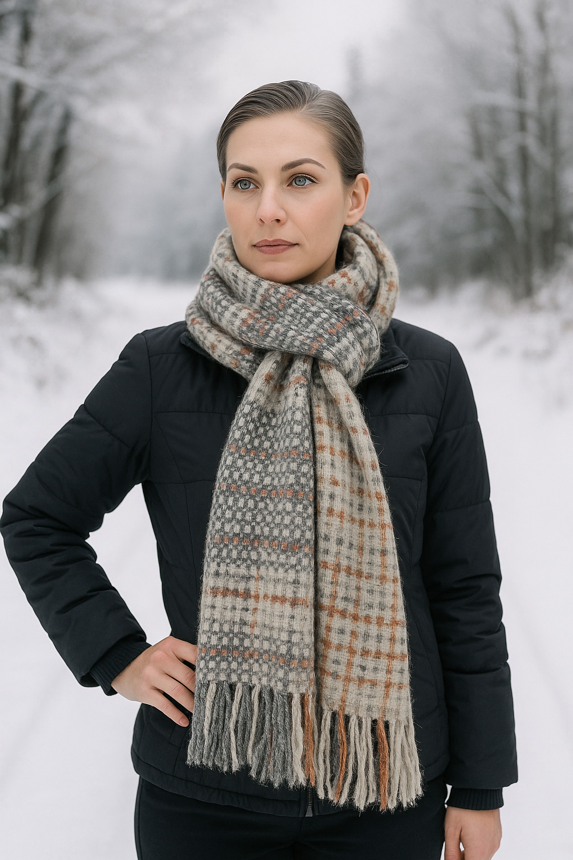 COLLEZIONE ALESSANDRO Strickschal "Tscherpa" 1 Stk. tlg. Made in Italy, in günstig online kaufen