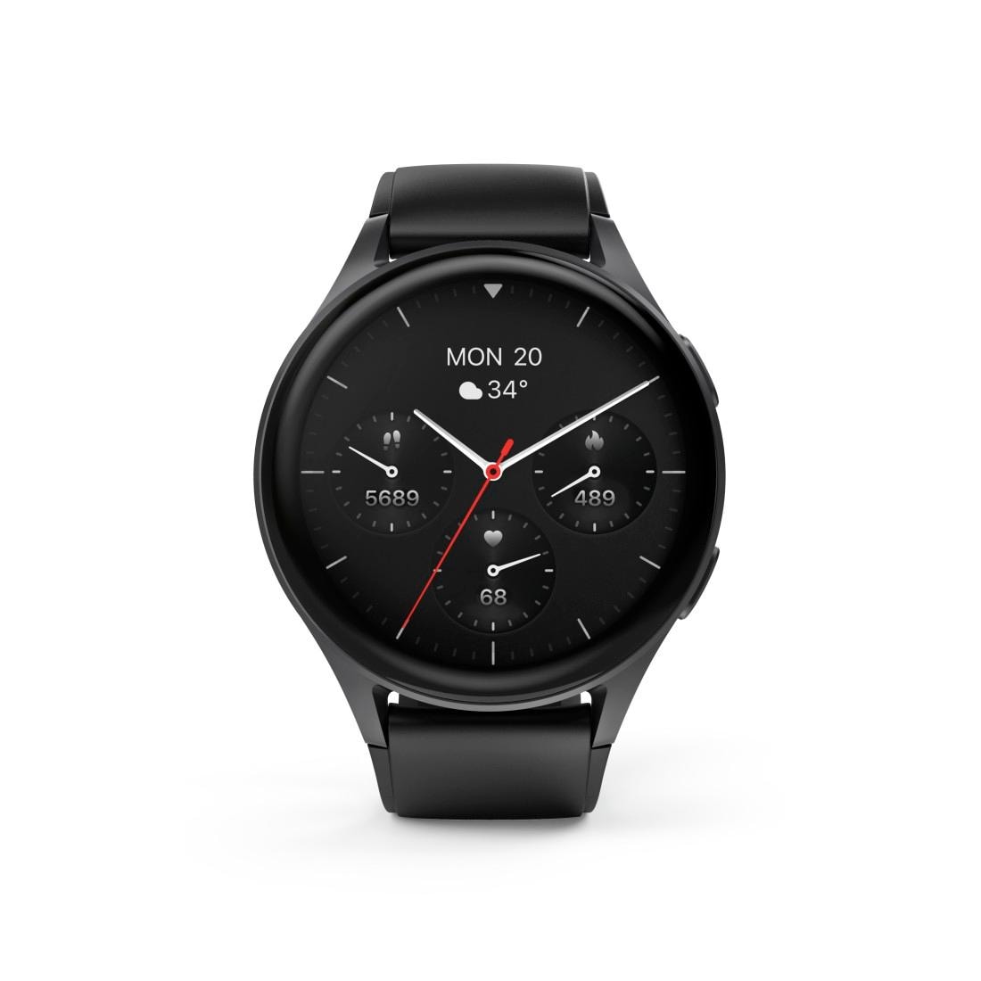 Hama Smartwatch »Smartwatch 8900 (Telefonfunktion, GPS, wasserdicht IP68, Herzfrequenz)«