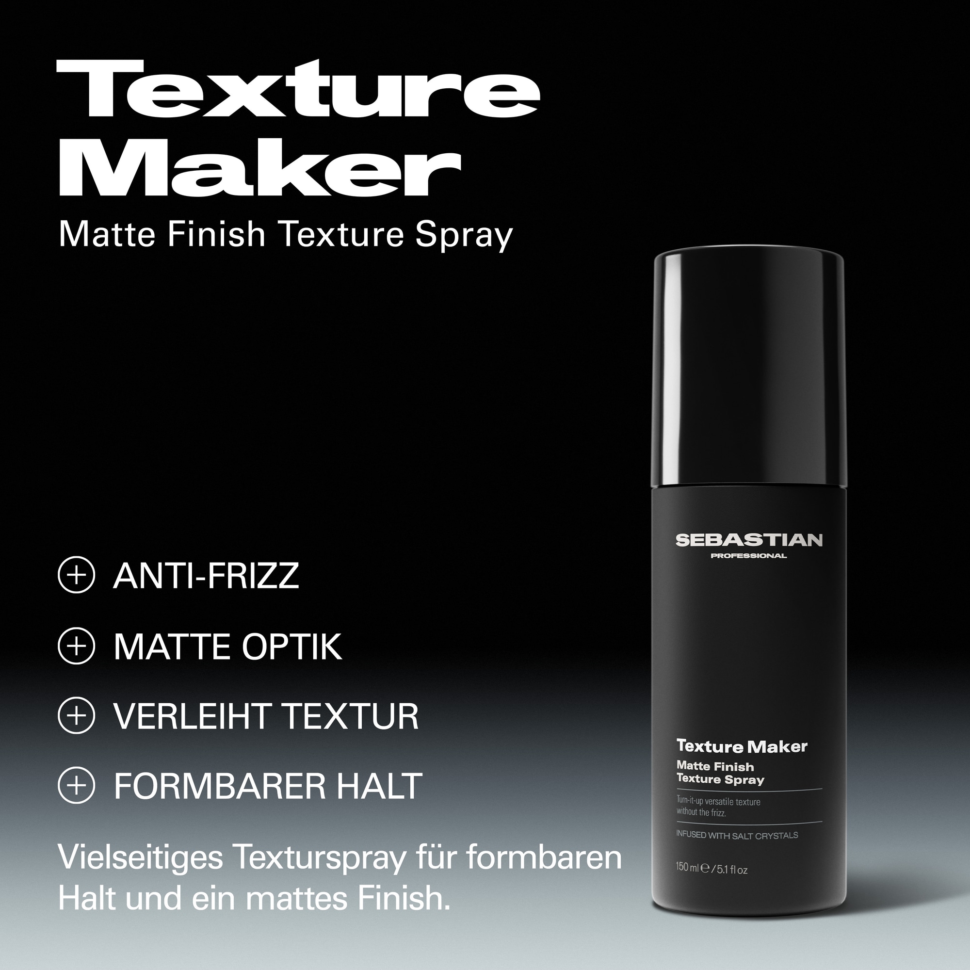 Sebastian Professional Haarpflege-Spray »Texture Maker« für strukturierte Looks, flüssige Textur