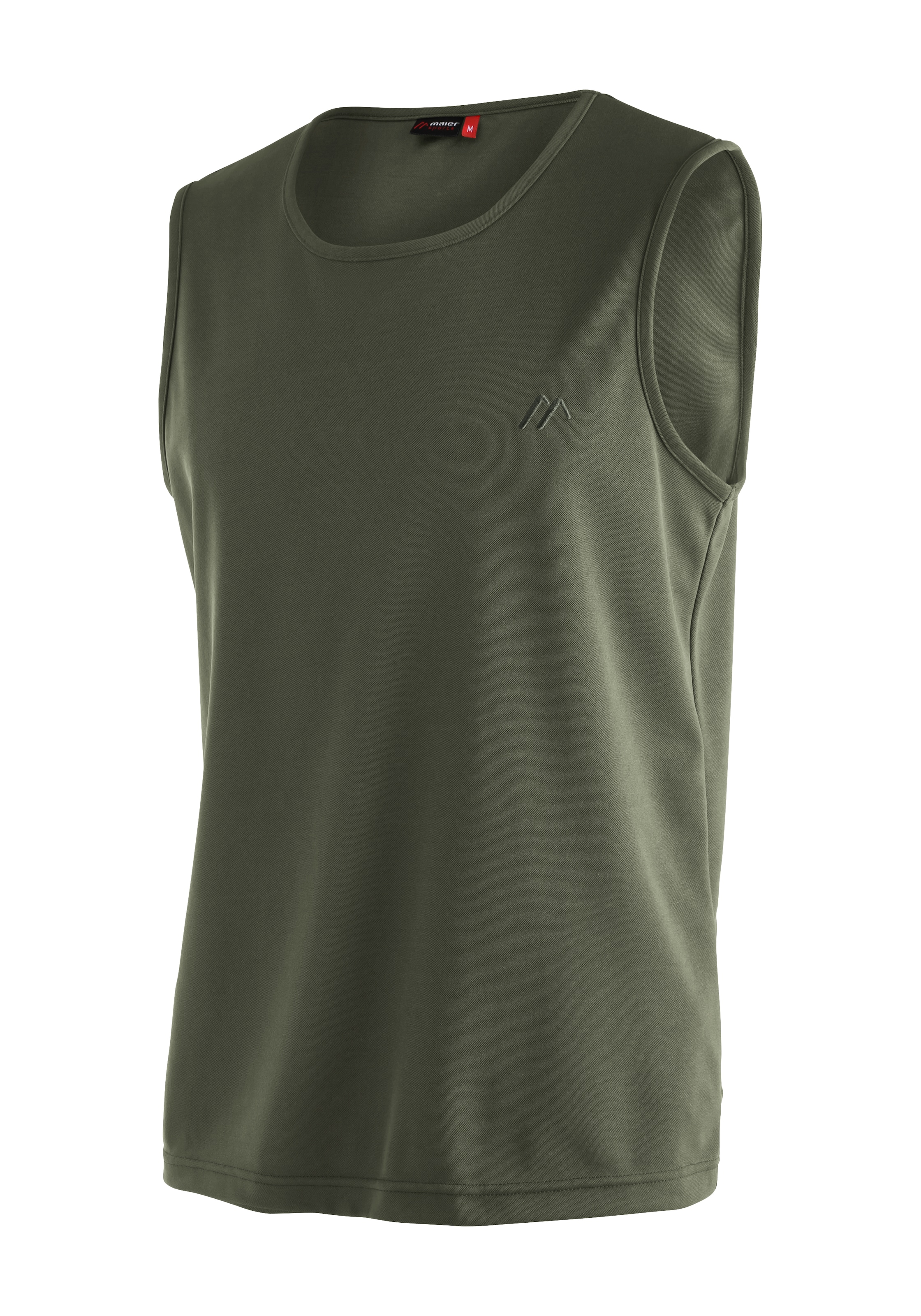Maier Sports Funktionsshirt »Peter«, Herren rundhals Tank-Top, pique Outdoor-Shirt, schnelltrocknend