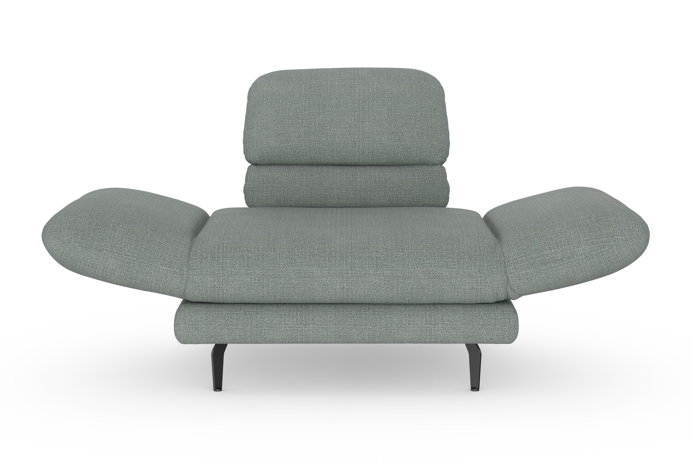 DOMO collection Sessel "Padova", wahlweise mit Arm- und Rückenfunktion