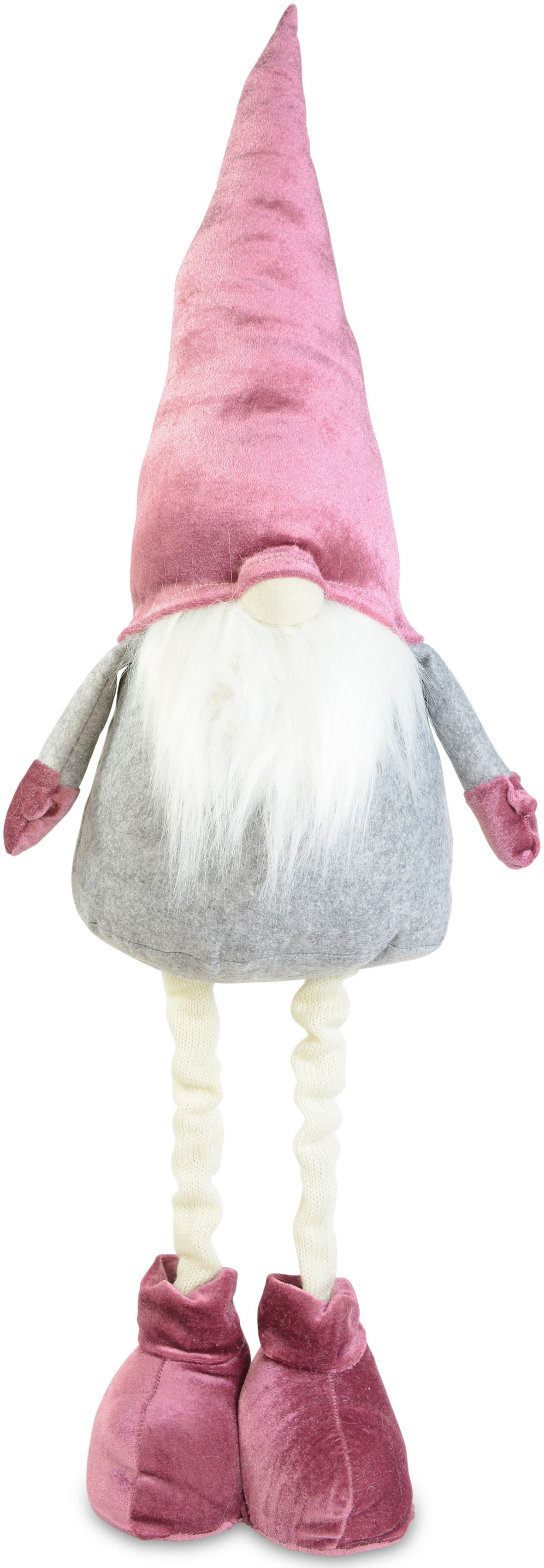 Weihnachtsfigur »Wichteljunge, Weihnachtsdeko«, Wichtel mit Ausziehbeinen, Höhe ca. 65...