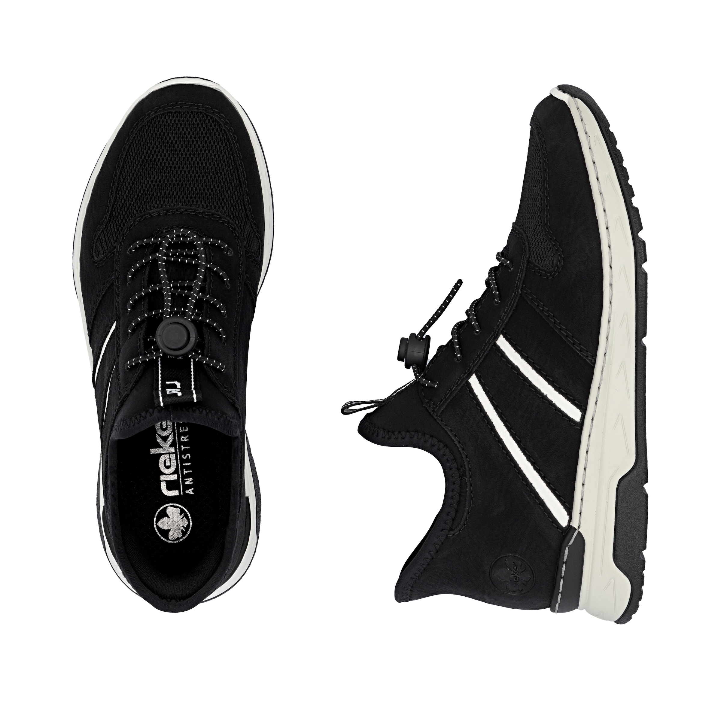 Rieker Slip-On Sneaker »Ready2GO«, Schlupfschuh, Halbschuh, Freizeitsneaker mit MemoSoft-Innensohle
