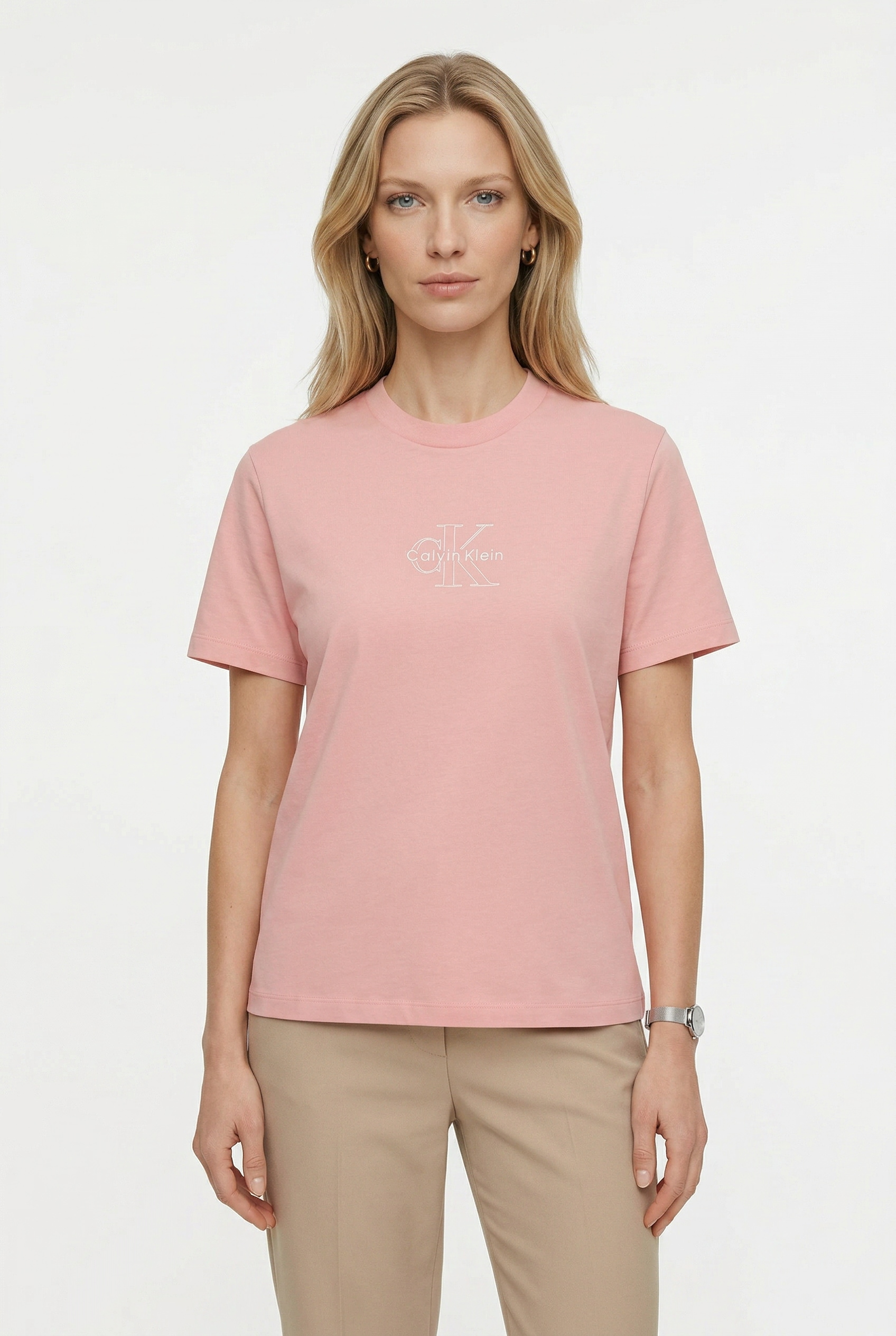 Calvin Klein Jeans T-Shirt "CLASSIC SEASONAL MONOLOGO TEE" Regular fit, Logoschriftzug