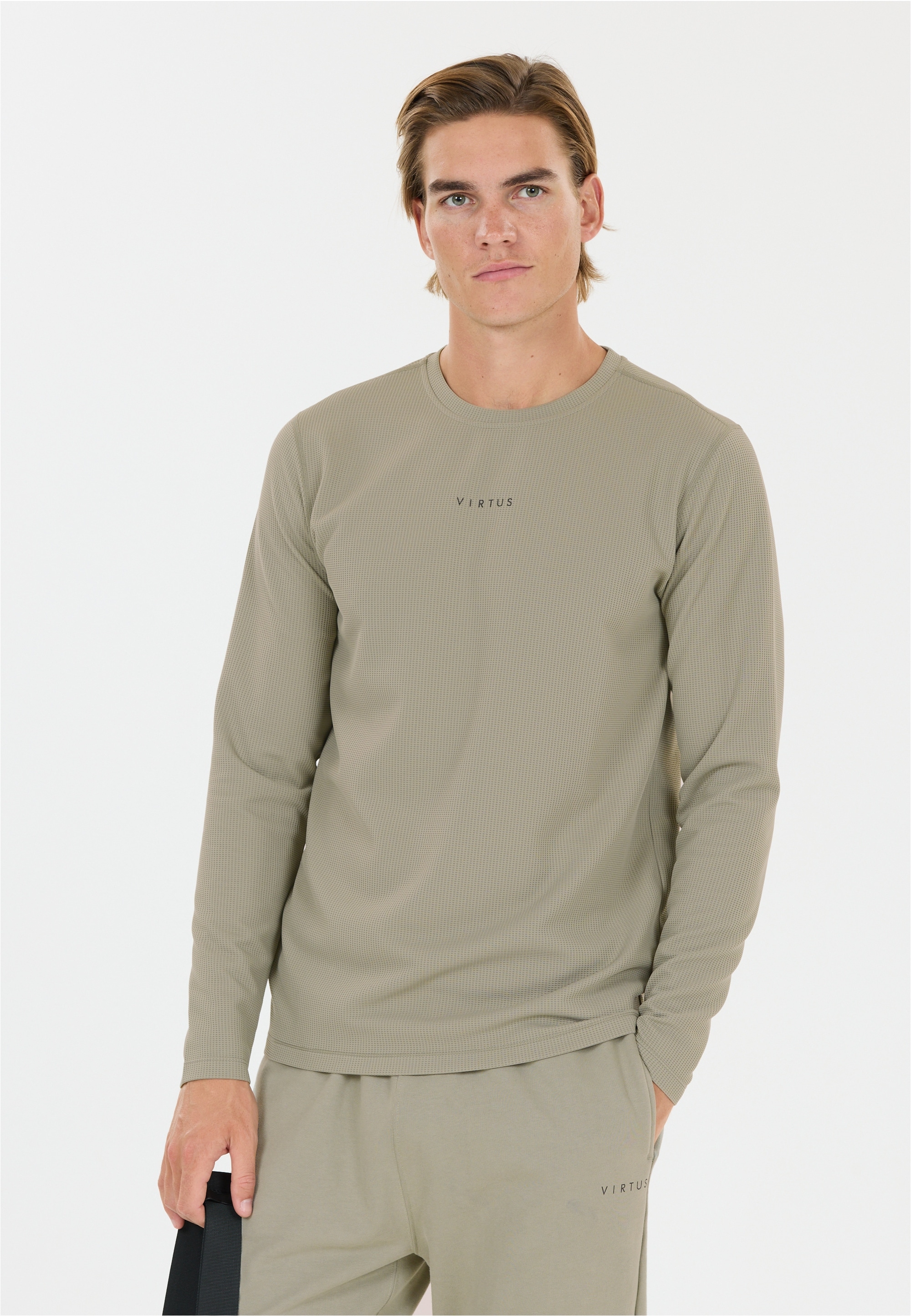 Virtus Langarmshirt "Dalkota" mit 4-Wege Stretch für viel Bewegungsfreiheit
