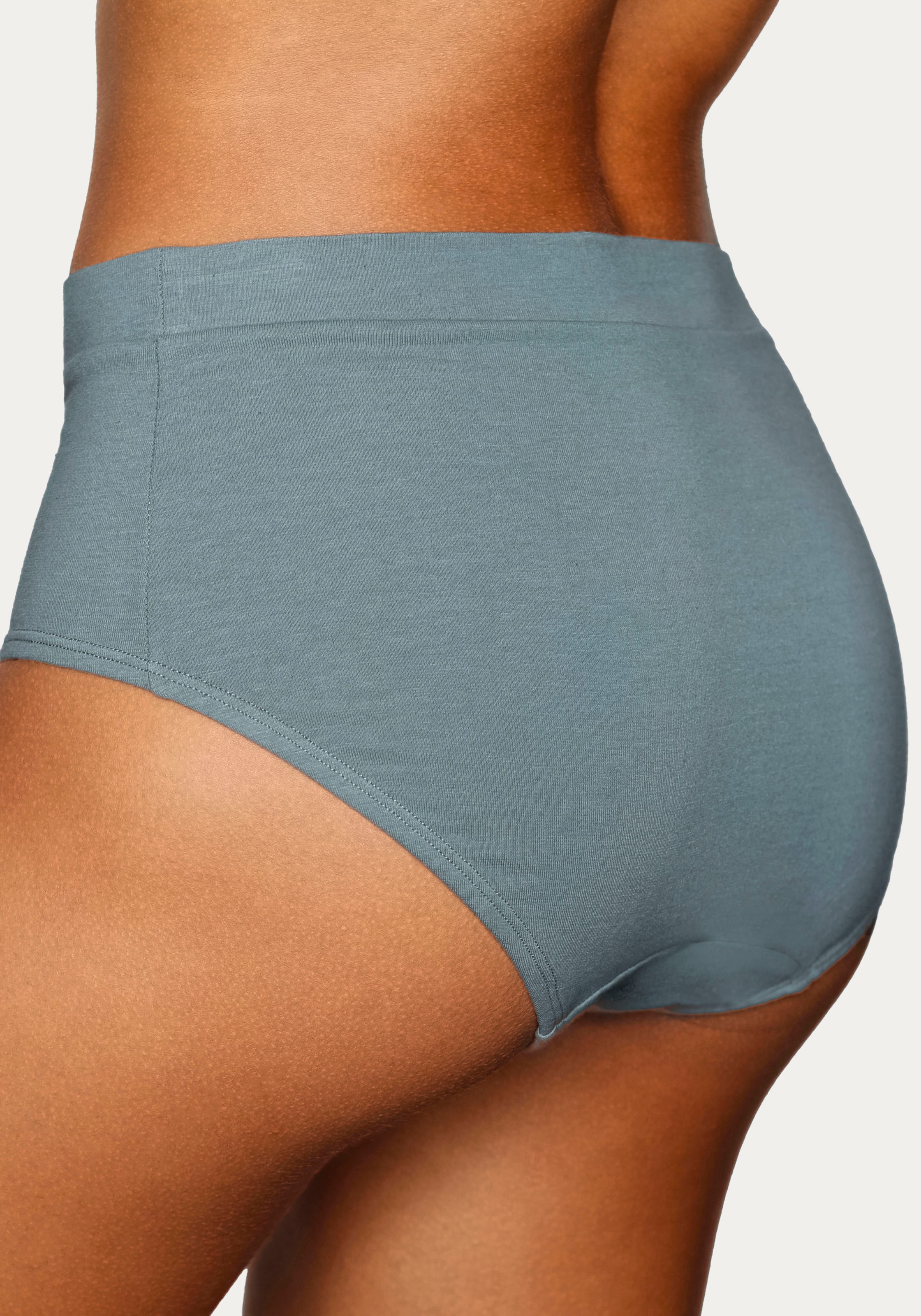 Vivance Taillenslip, (5er-Pack), mit breitem Bündchen ohne zusätzliches Gummi