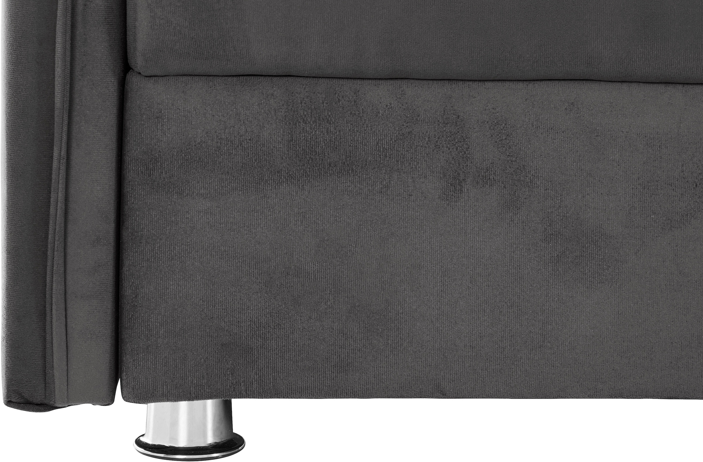 COLLECTION AB Ecksofa »Sunny L-Form«, inkl. Bettfunktion und Bettkasten