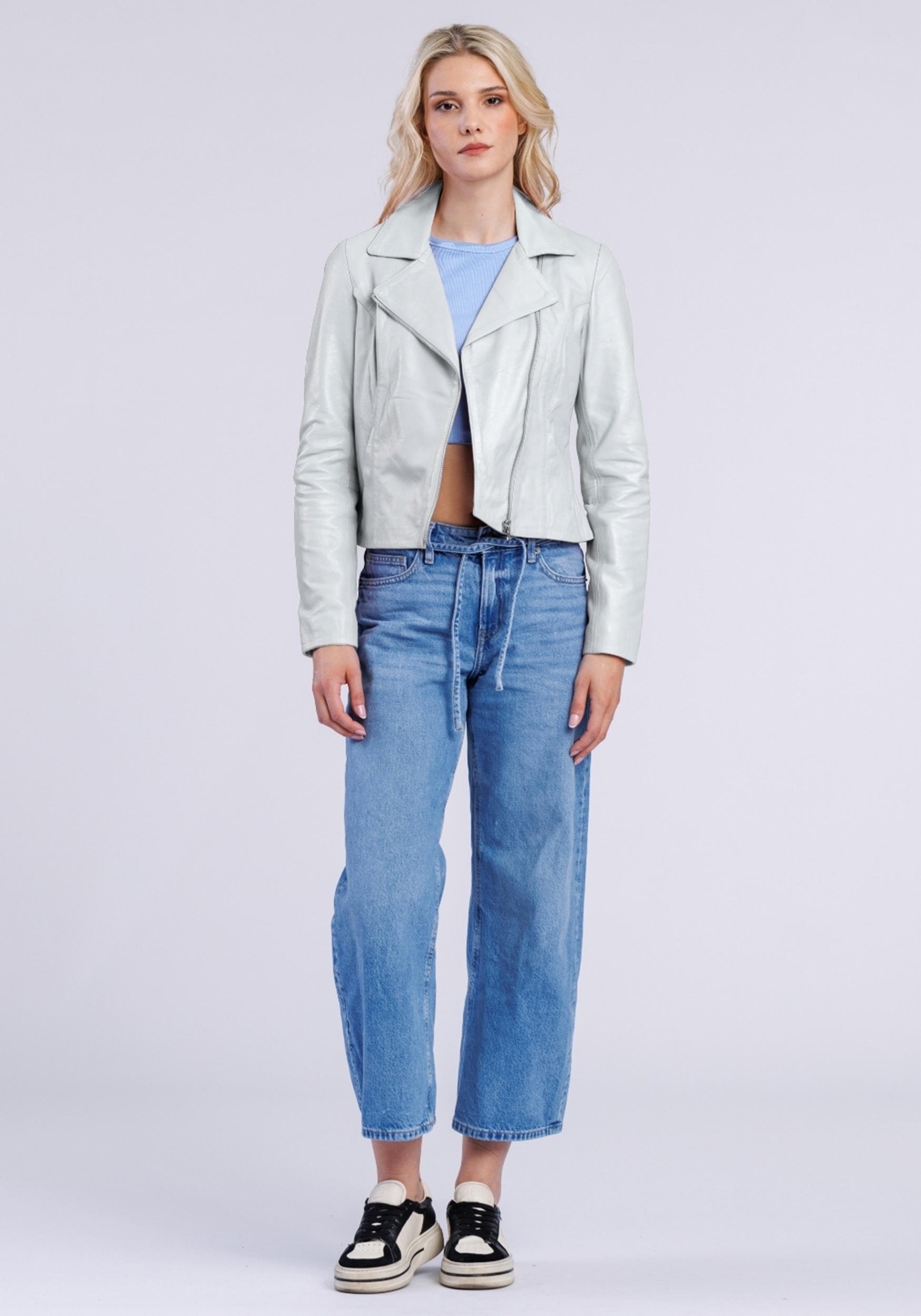 Freaky Nation Lederjacke »Lederjacke-FN«