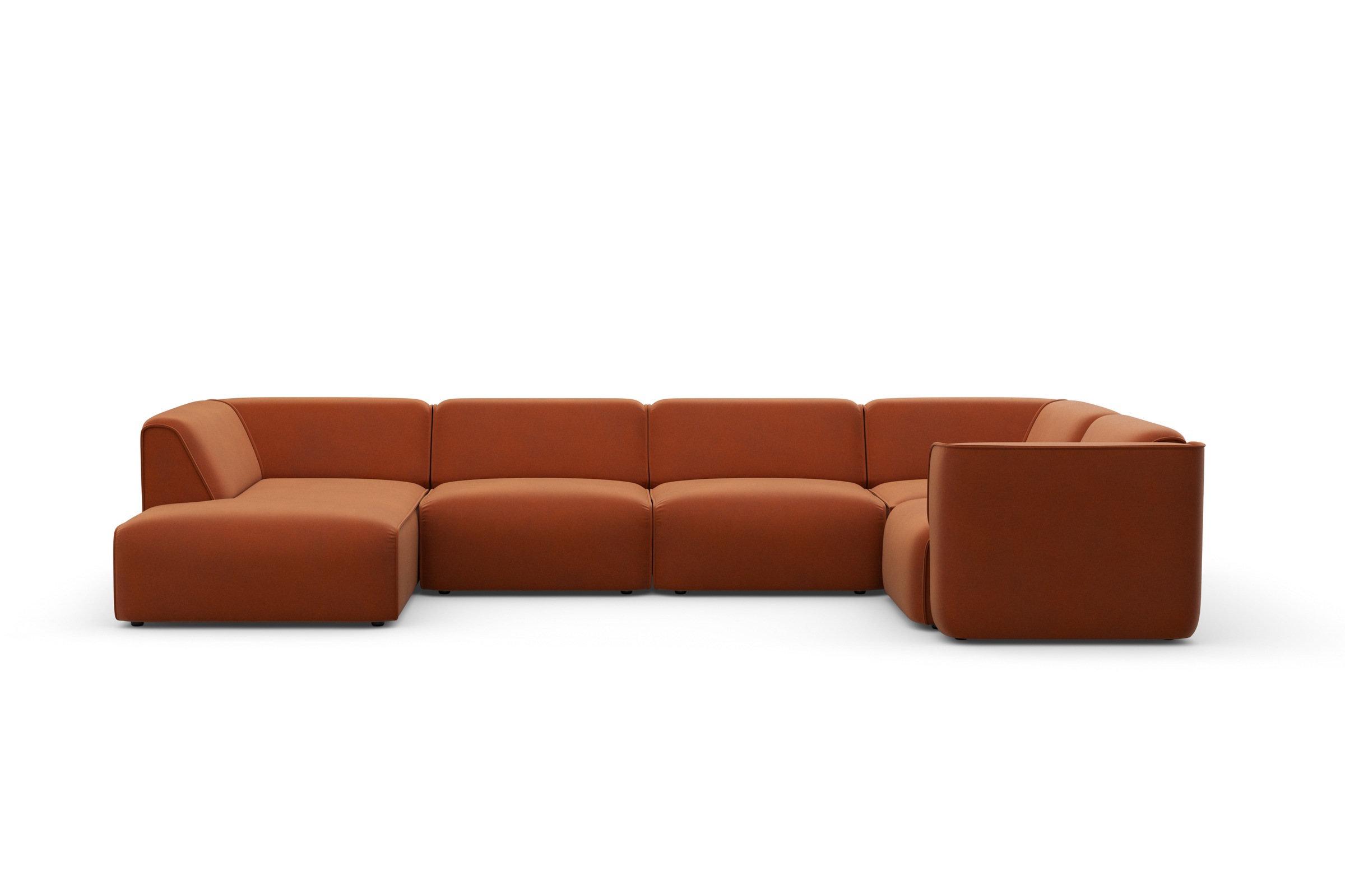 OTTO home Wohnlandschaft "Merid U-Form, jederzeit durch Module erweiterbar, günstig online kaufen