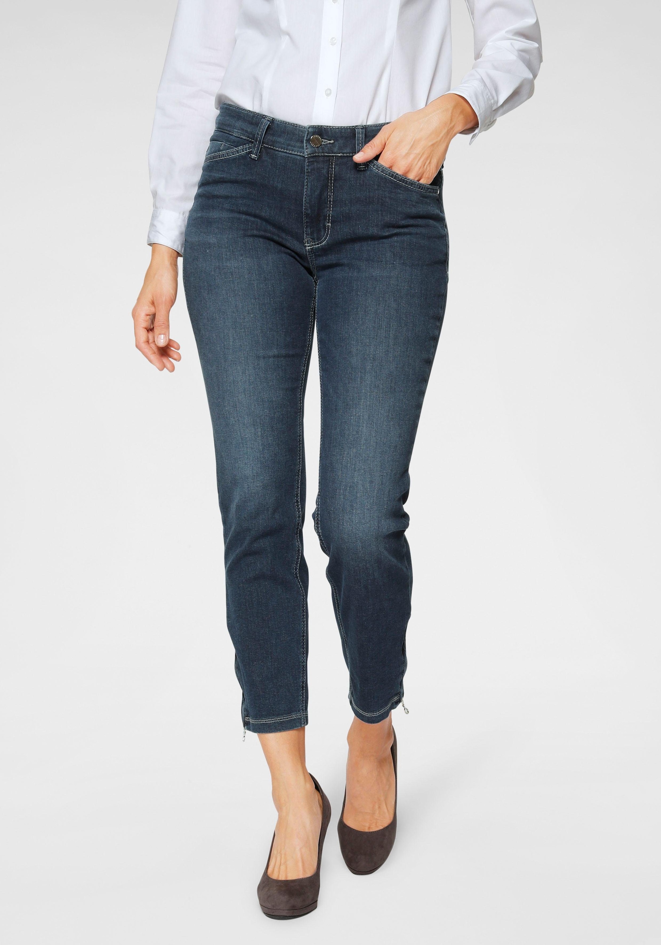 7/8-Jeans »Dream Chic«, verkürzte Form mit Reißverschluss