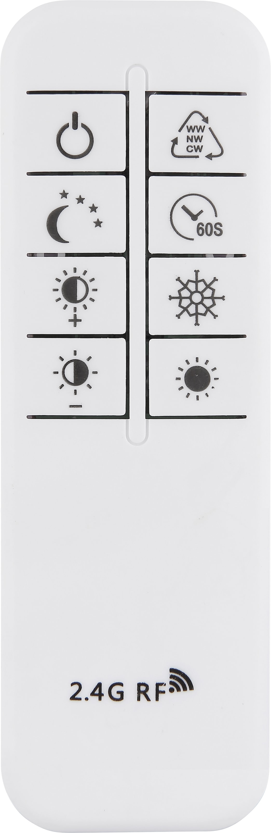 GLOBO LIGHTING Deckenleuchte »FRANCINE« LED-Modul 1 Stk. Große dimmbare Deckenleuchte, smart, Fernbedienung, elegant