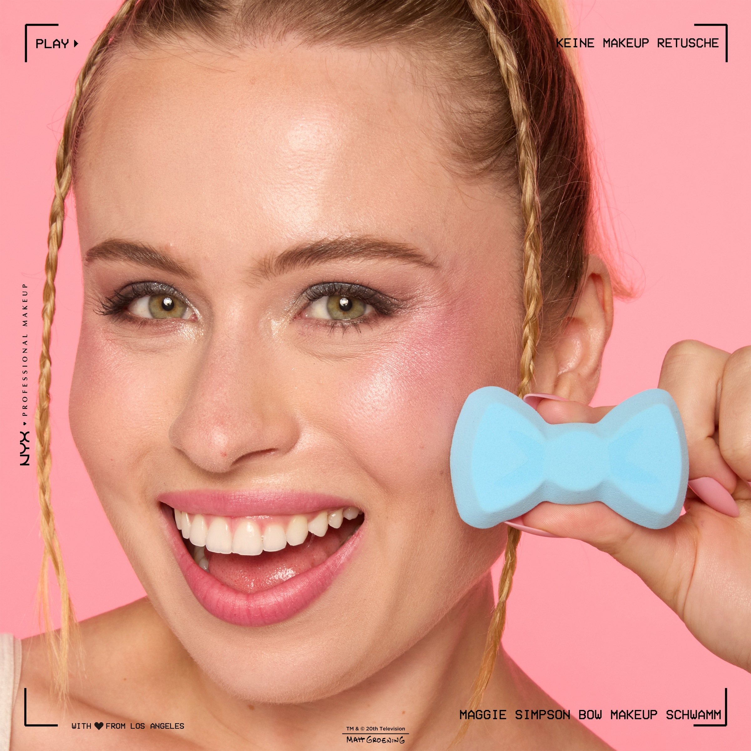 NYX PROFESSIONAL MAKEUP Make-up »MAGGIE SIMPSON MAKE-UP SCHWAMM«