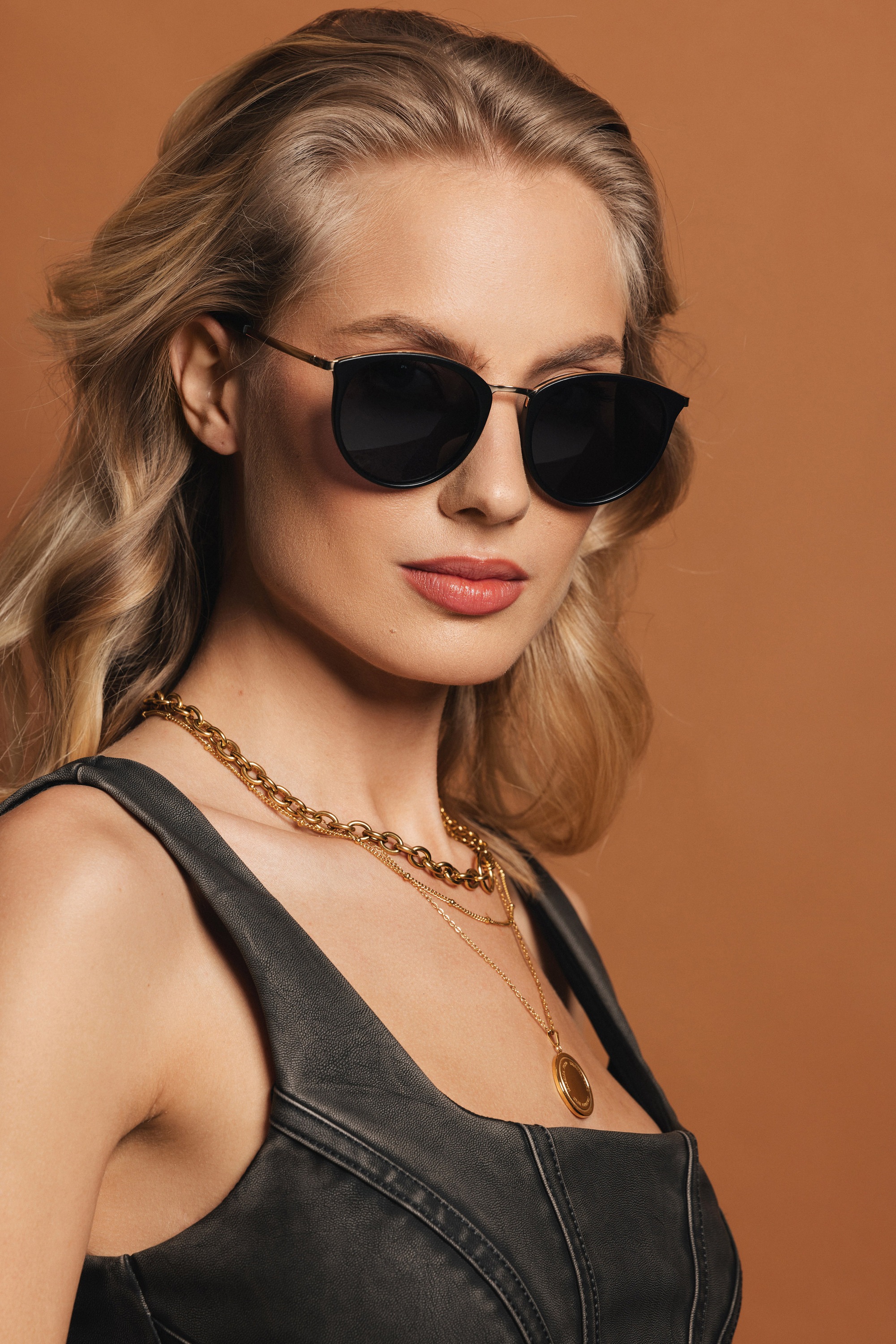 MARC LAUDER Sonnenbrille »LA07-01« 3: dark glass, strong solar luminosity