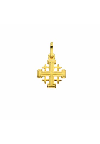Adelia´s Kette mit Anhänger »585 Gold Kreuz Anhänger Jerusalem - Set mit Halskette« kaufen