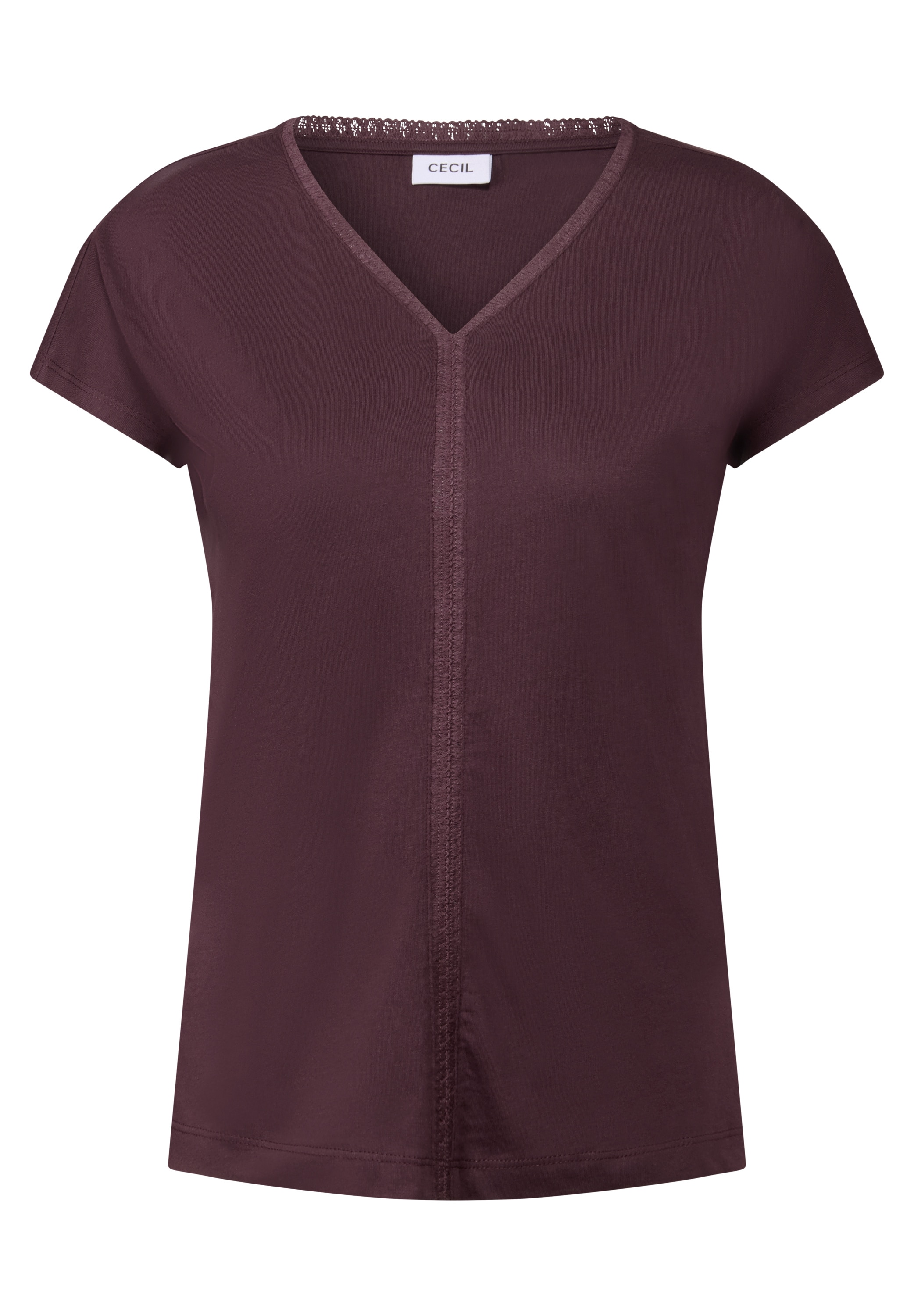 Cecil T-Shirt, in Unifarbe