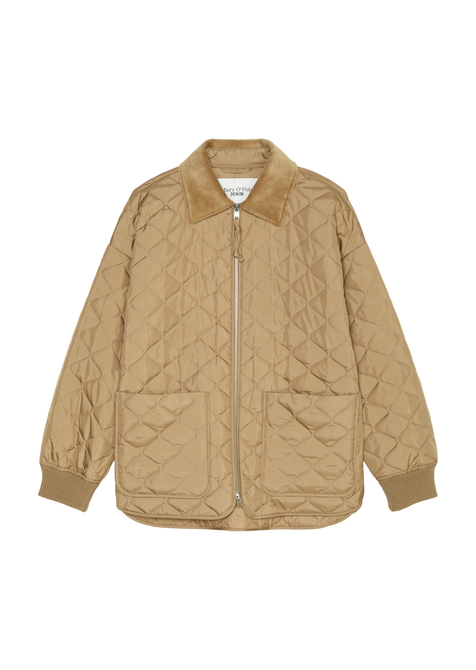 Marc O'Polo DENIM Outdoorjacke »aus wasserabweisendem Ripstop«, ohne Kapuze