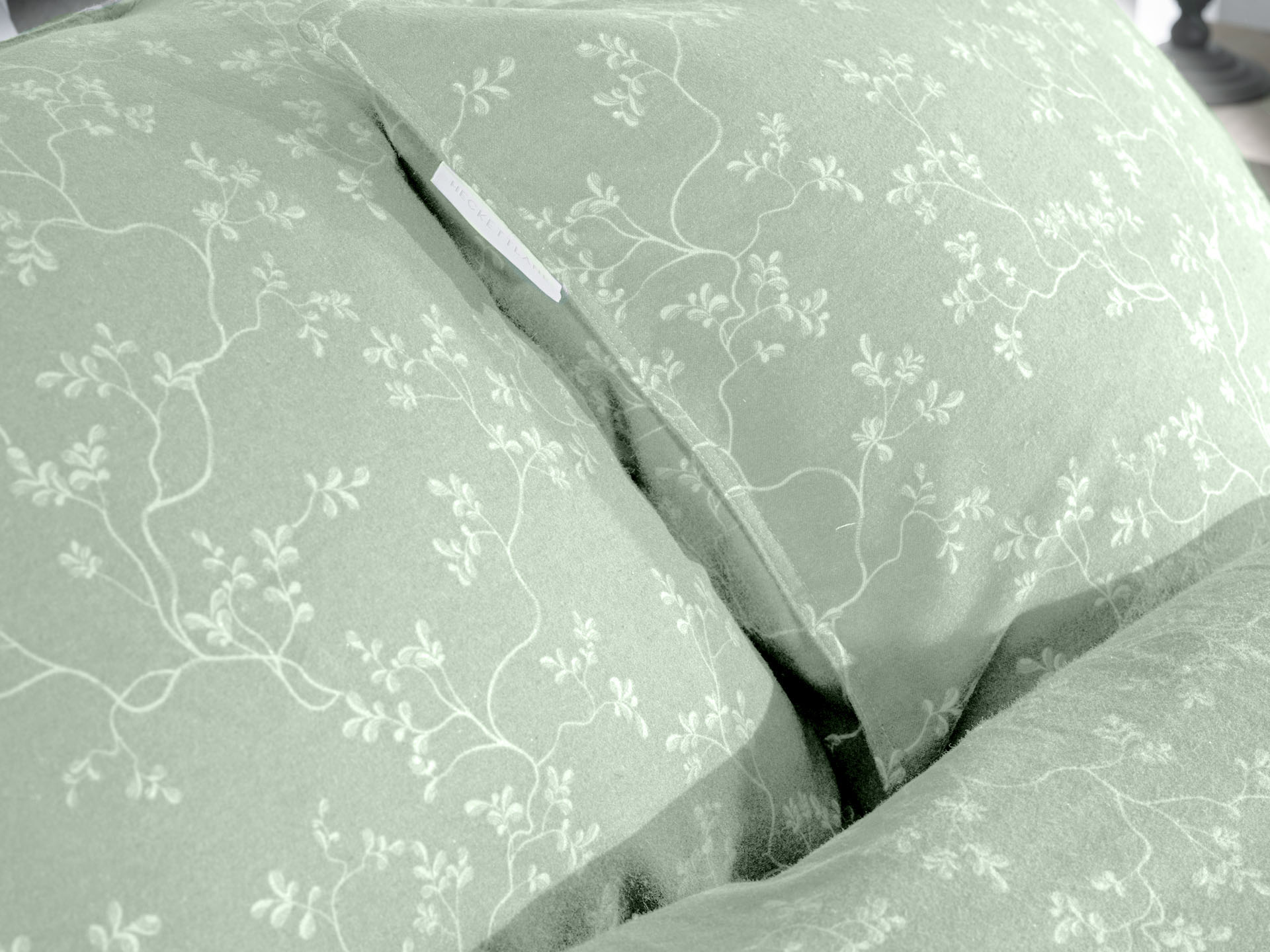 Thumbnail - Heckett & Lane Bettwäsche "Alloro" 2 Stk. tlg. Blumen Muster, 100% Baumwolle, Bettwäsche ab 135x200 cm.