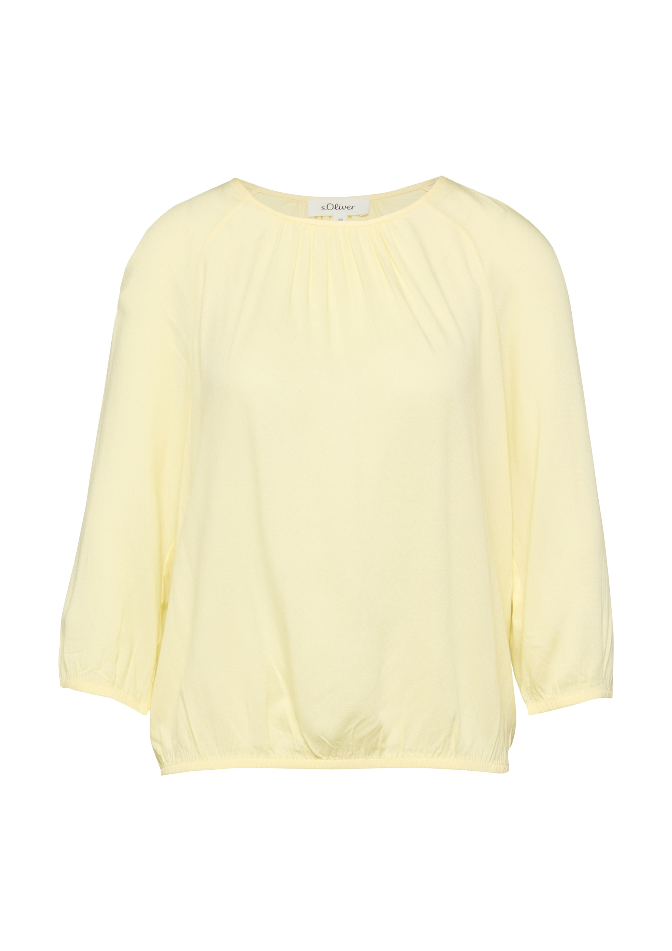 Thumbnail - s.Oliver Schlupfbluse mit elstsichem Bund und aus reiner Viskose