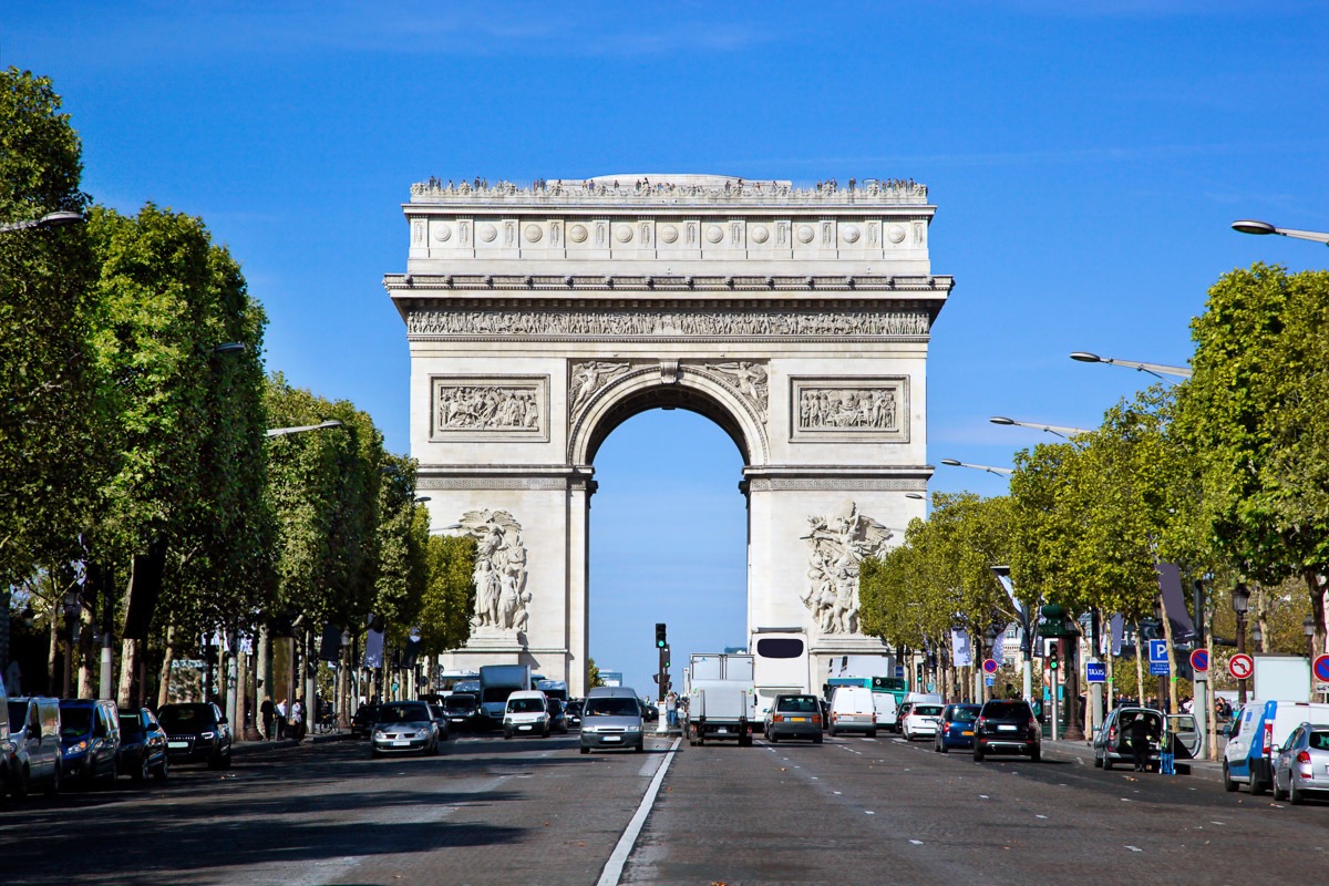Papermoon Fototapete "Arc de Trio"