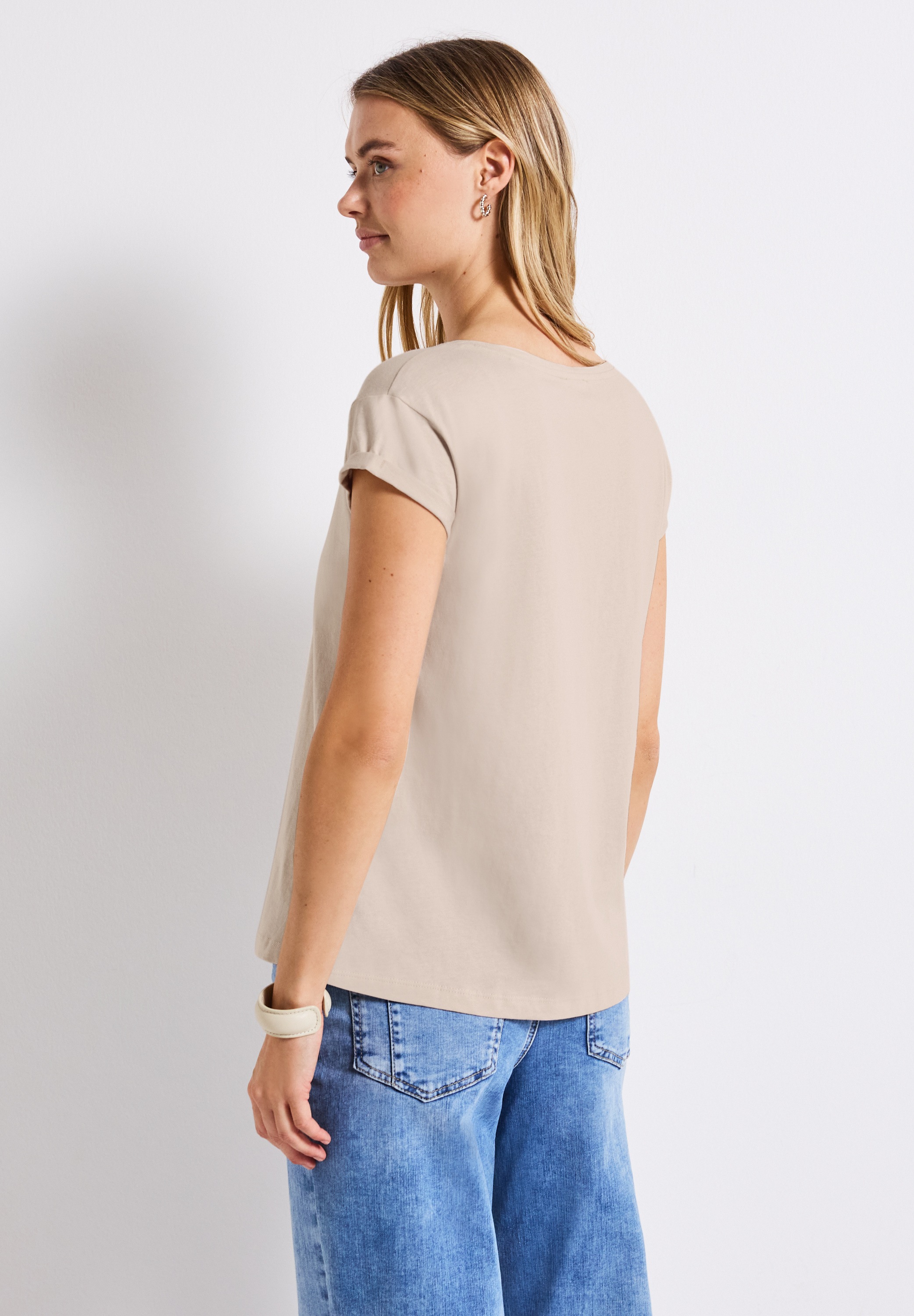 STREET ONE T-Shirt, mit Rundhalsausschnitt günstig online kaufen