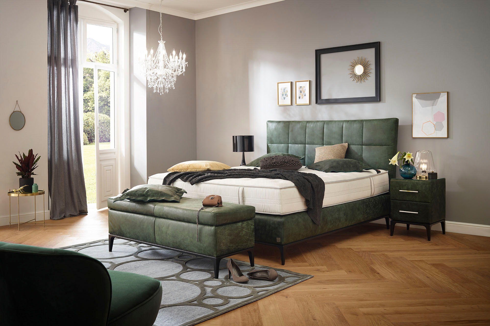 ADA premium Boxspringbett »Smart Elegance«, Grand Comfort TF 1000 PM