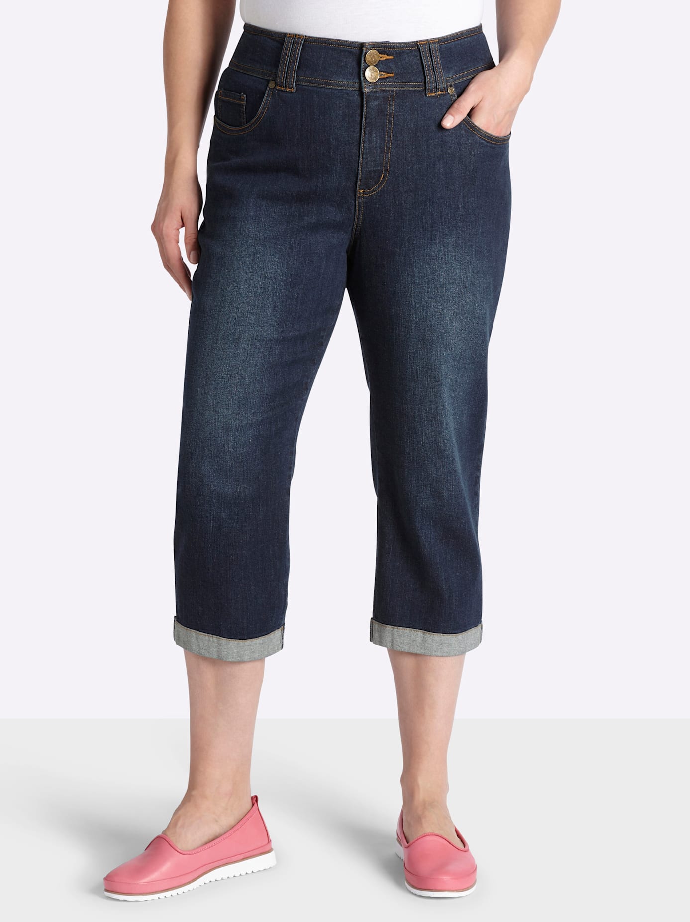 Sheego 3/4-Jeans 1
