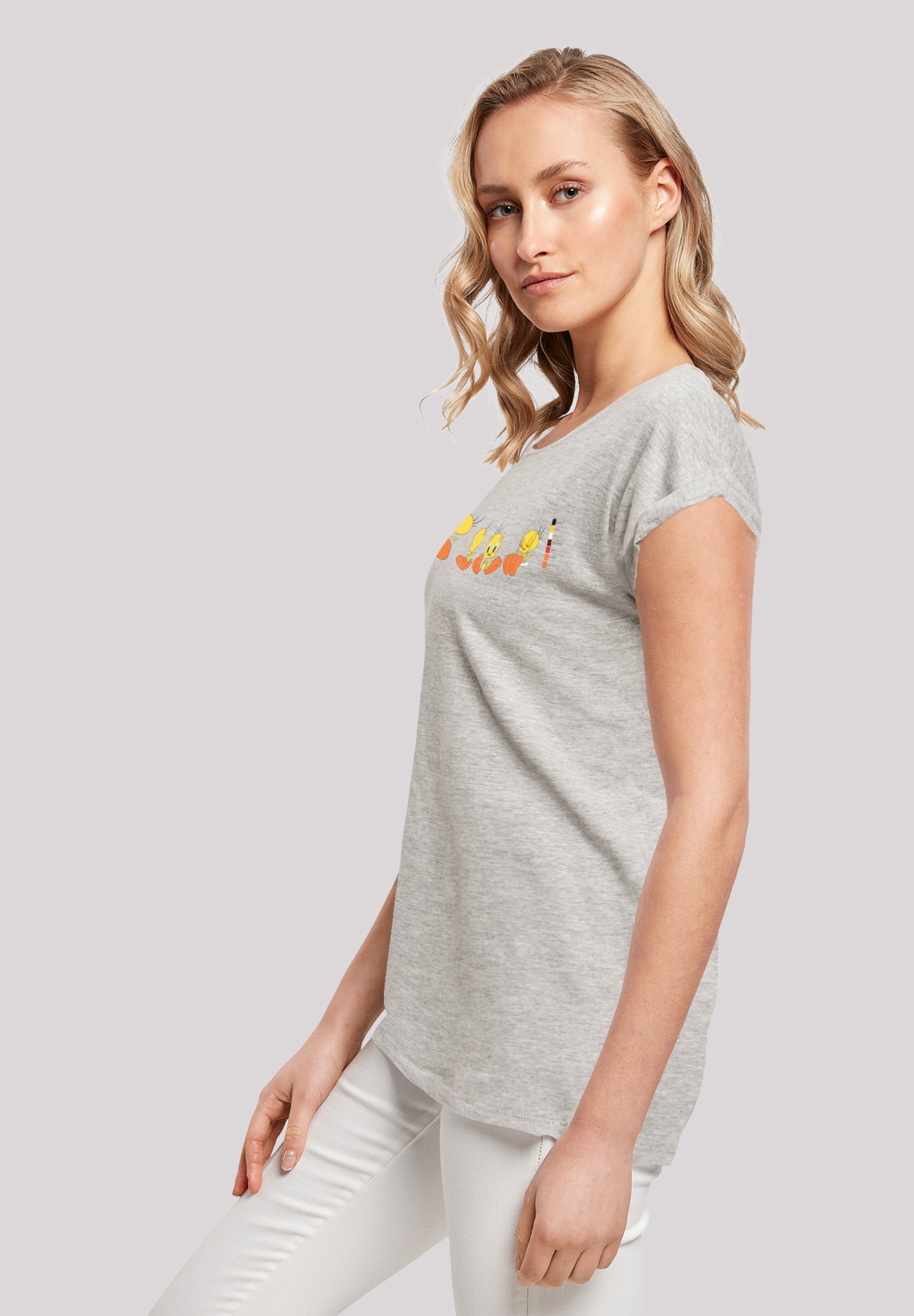 F4NT4STIC T-Shirt »Looney Tunes Tweety Pie Colour Code«, Print