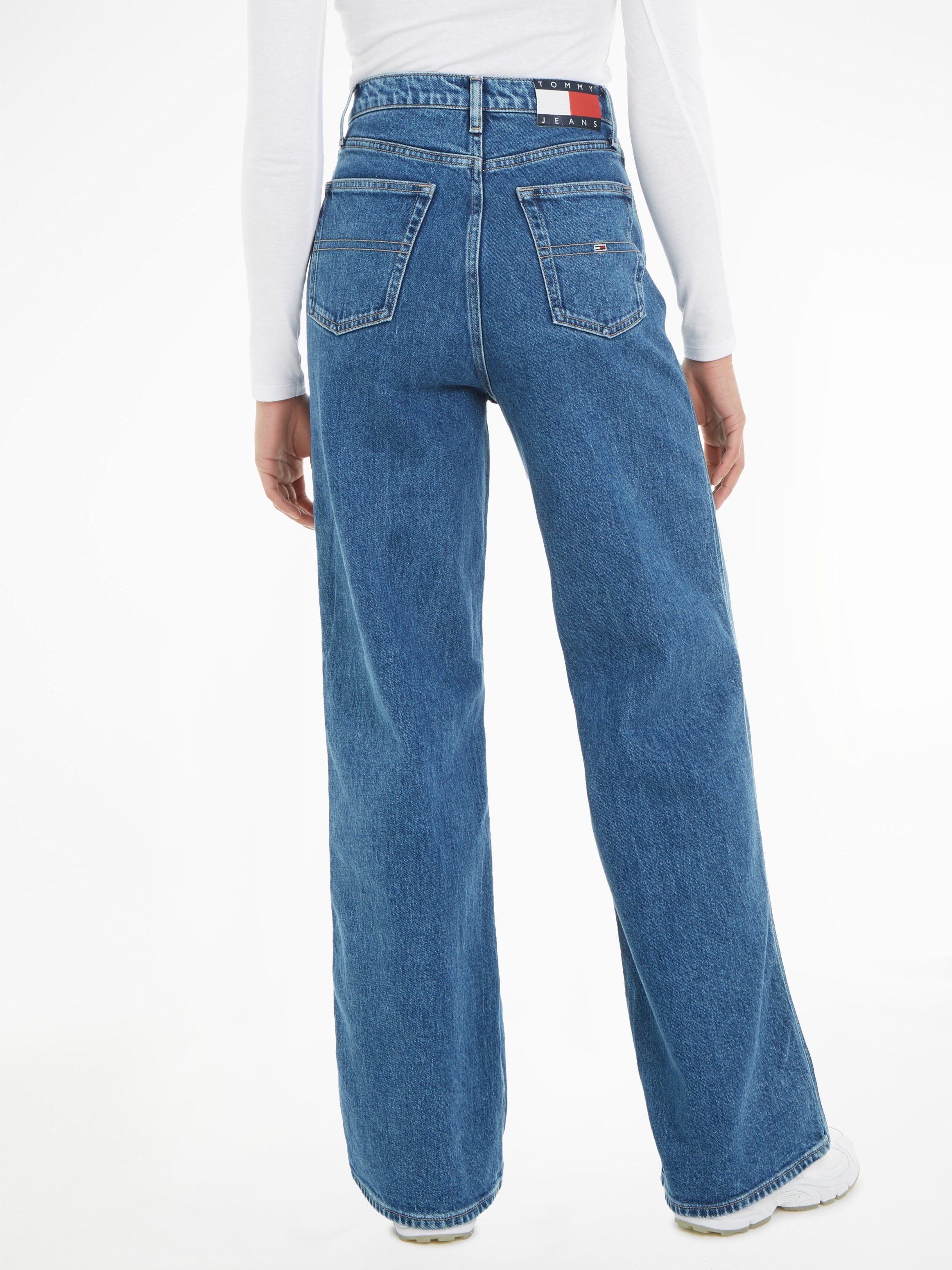 Tommy Jeans Jeans Jeans mit HGH WD Weite | kaufen Logo-Badge »CLAIRE BAUR BH4116«, Tommy für