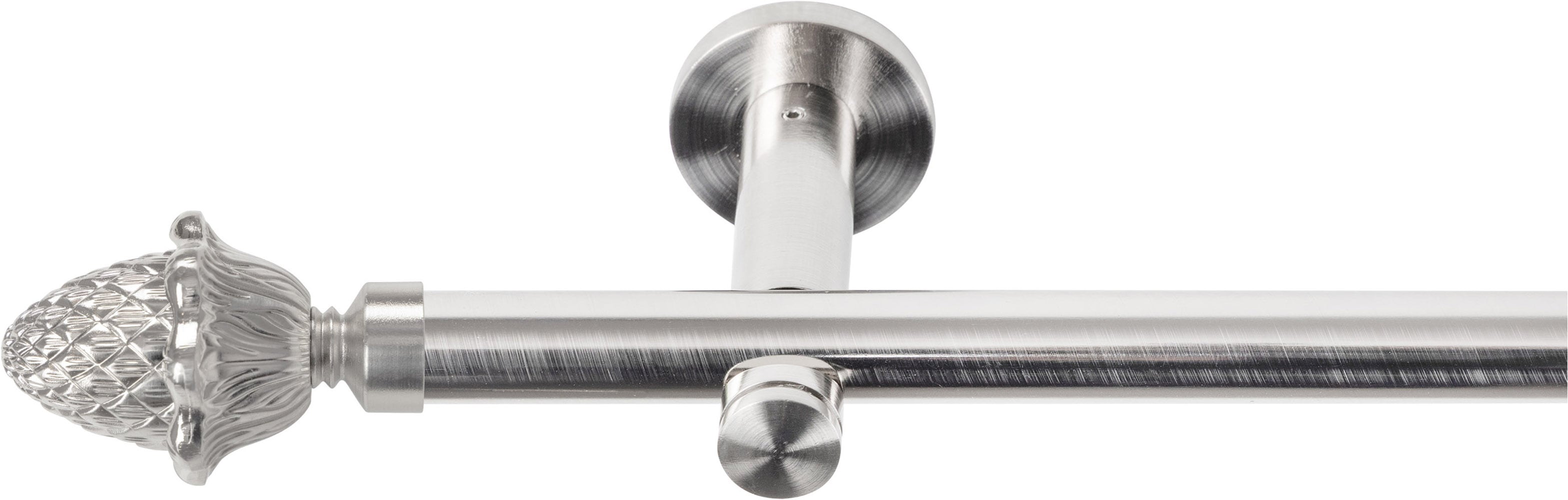 SN DECO GROUP Gardinenstange "Gardinenstange Nantes Ø 19 mm, 1-läufig, Fixmaß, verschraubt" Ø 19 mm Fixmaß;kürzbar