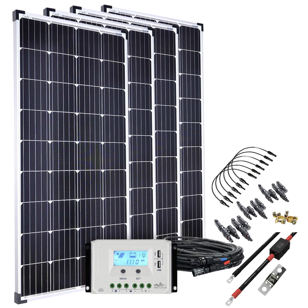 offgridtec Solaranlage »basicPremium XL«, (Set)