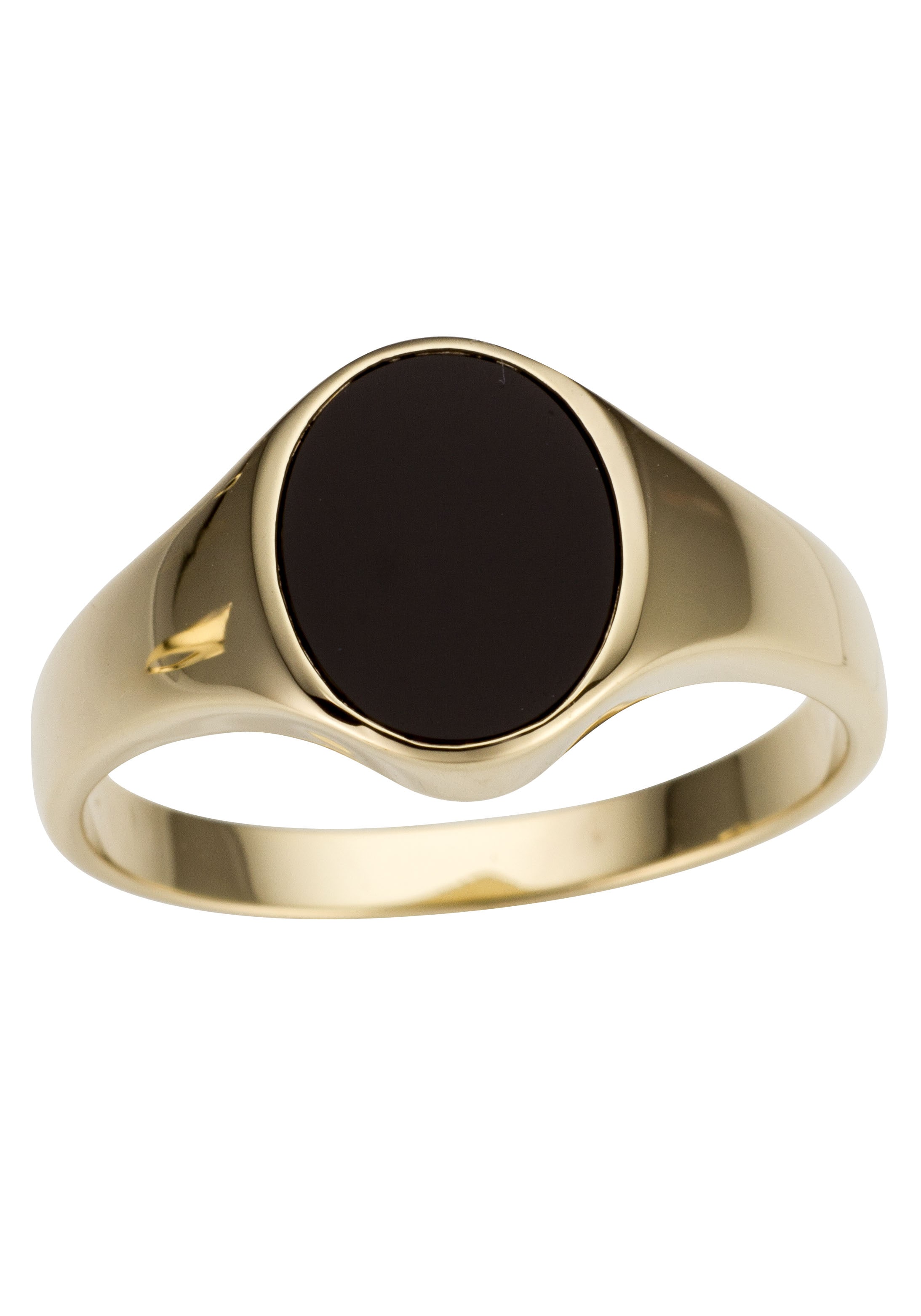 Firetti Goldring »Schmuck Geschenk Gold 333 Damenring Goldring Edelstein  Farbstein Onyx«, zu Kleid, Shirt, Jeans, Sneaker! Anlass Geburtstag  Weihnachten bestellen | BAUR