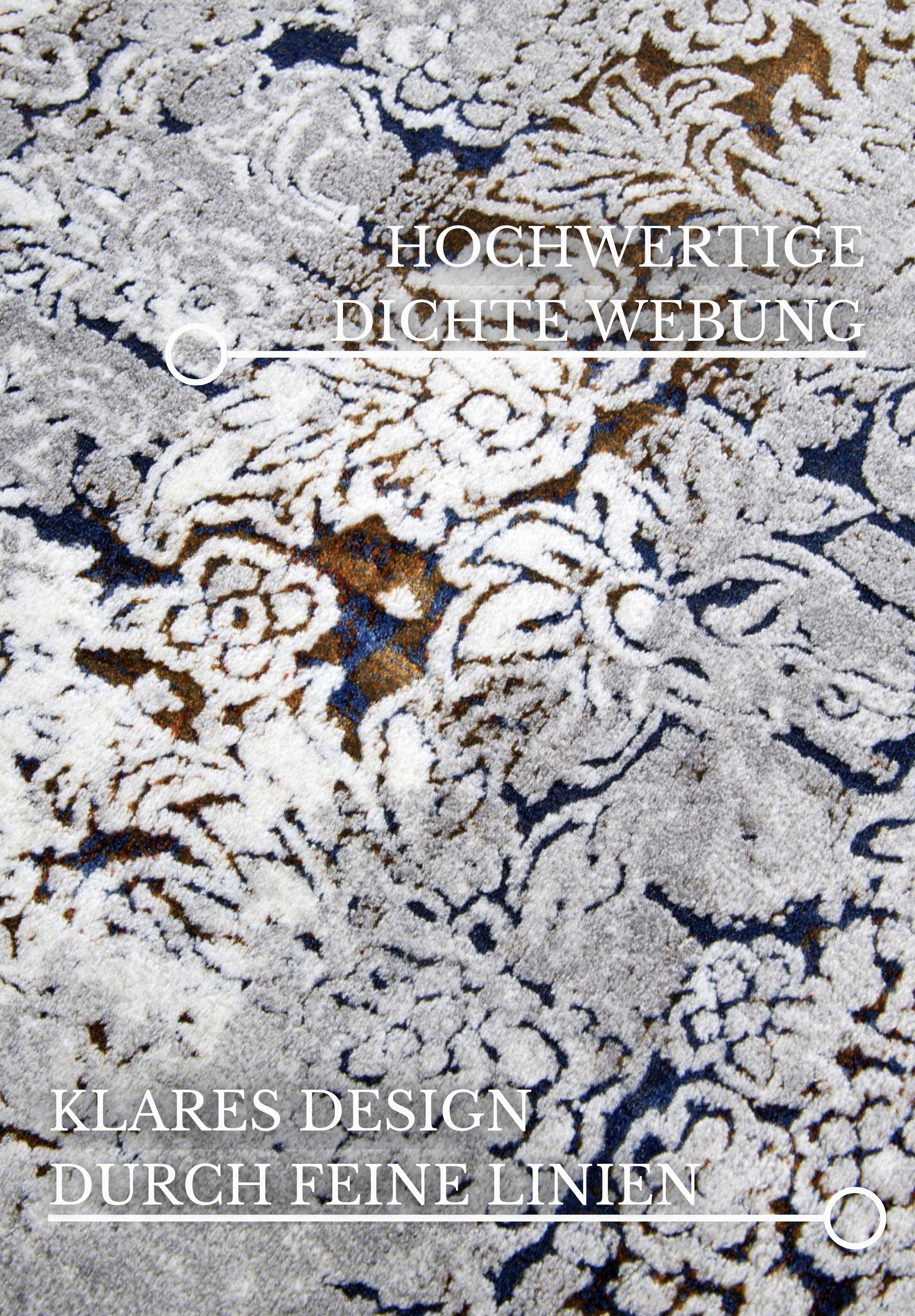 Villeroy & Boch Teppich »Wendelin«, rechteckig, 7 mm Höhe, Orient, Vintage, Wohnzimmer, Schlafzimmer, Klassisch, Floral, Flur