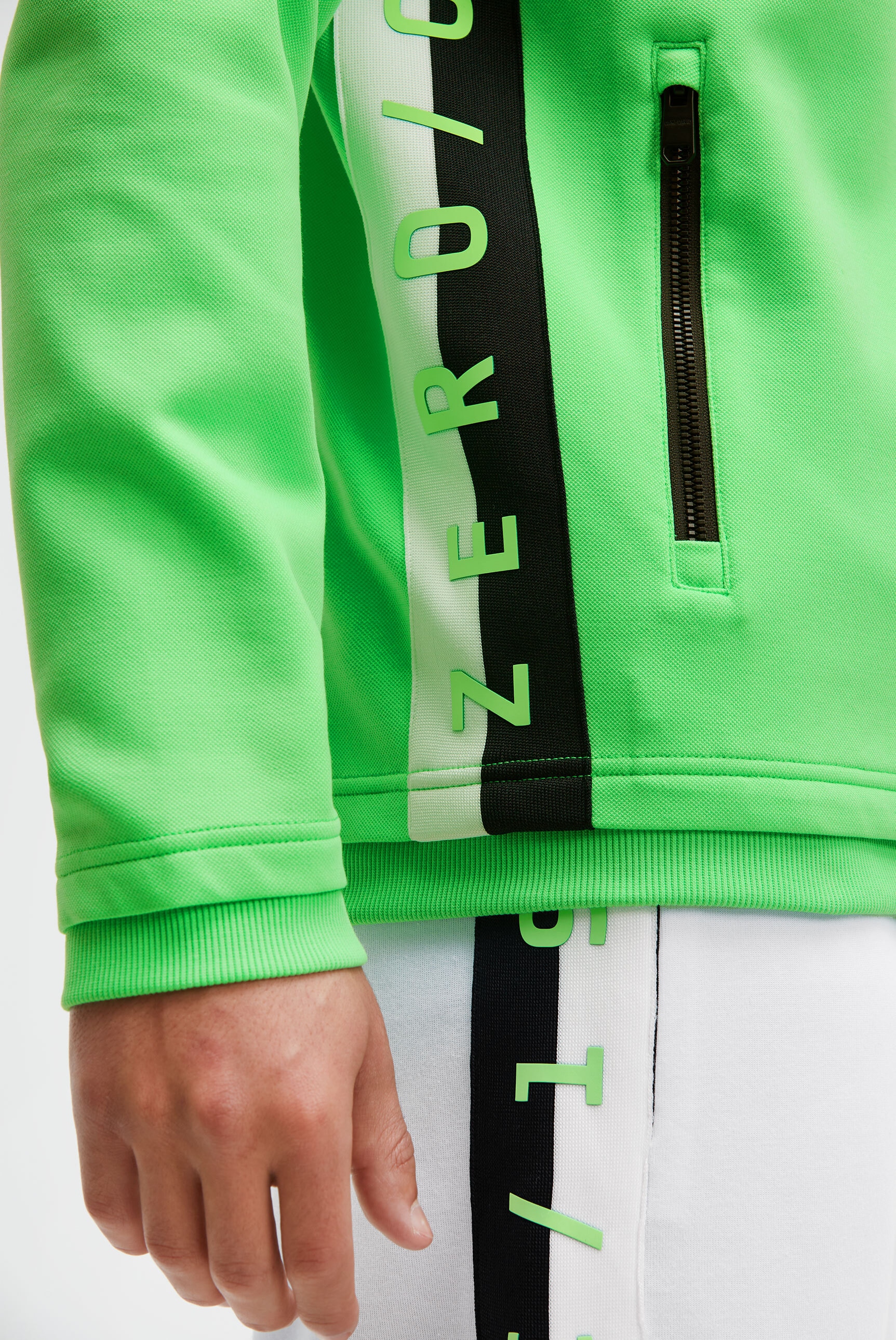 CAMP DAVID Sweatjacke mit Reißverschlusstaschen