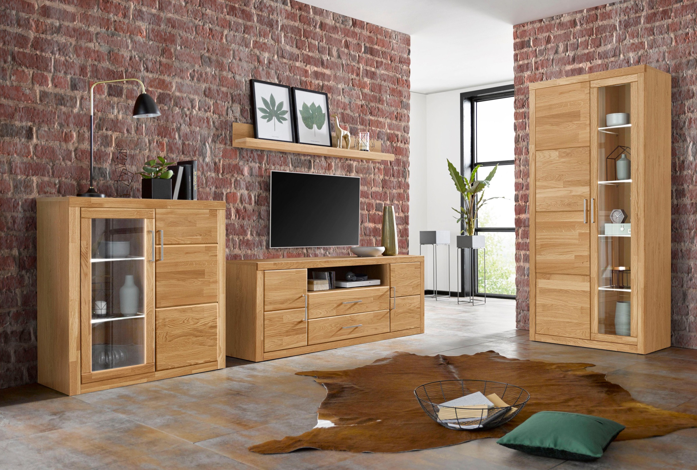 Home affaire Wohnwand "Logo" Set, 4 Stk. tlg. günstig online kaufen