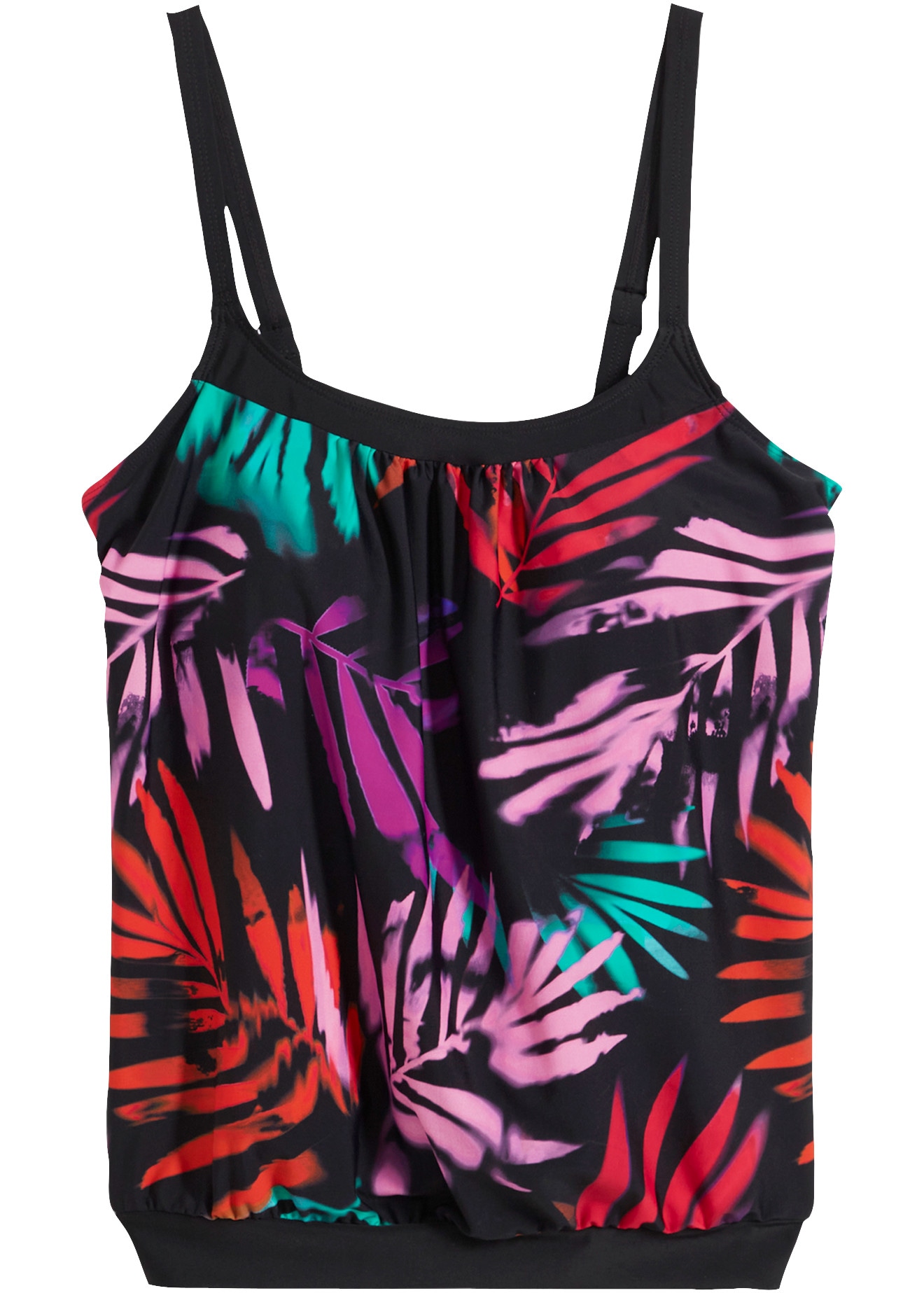 bonprix Tankini-Top in vielseitigen Größen von 38 bis 54, sportlicher Stil