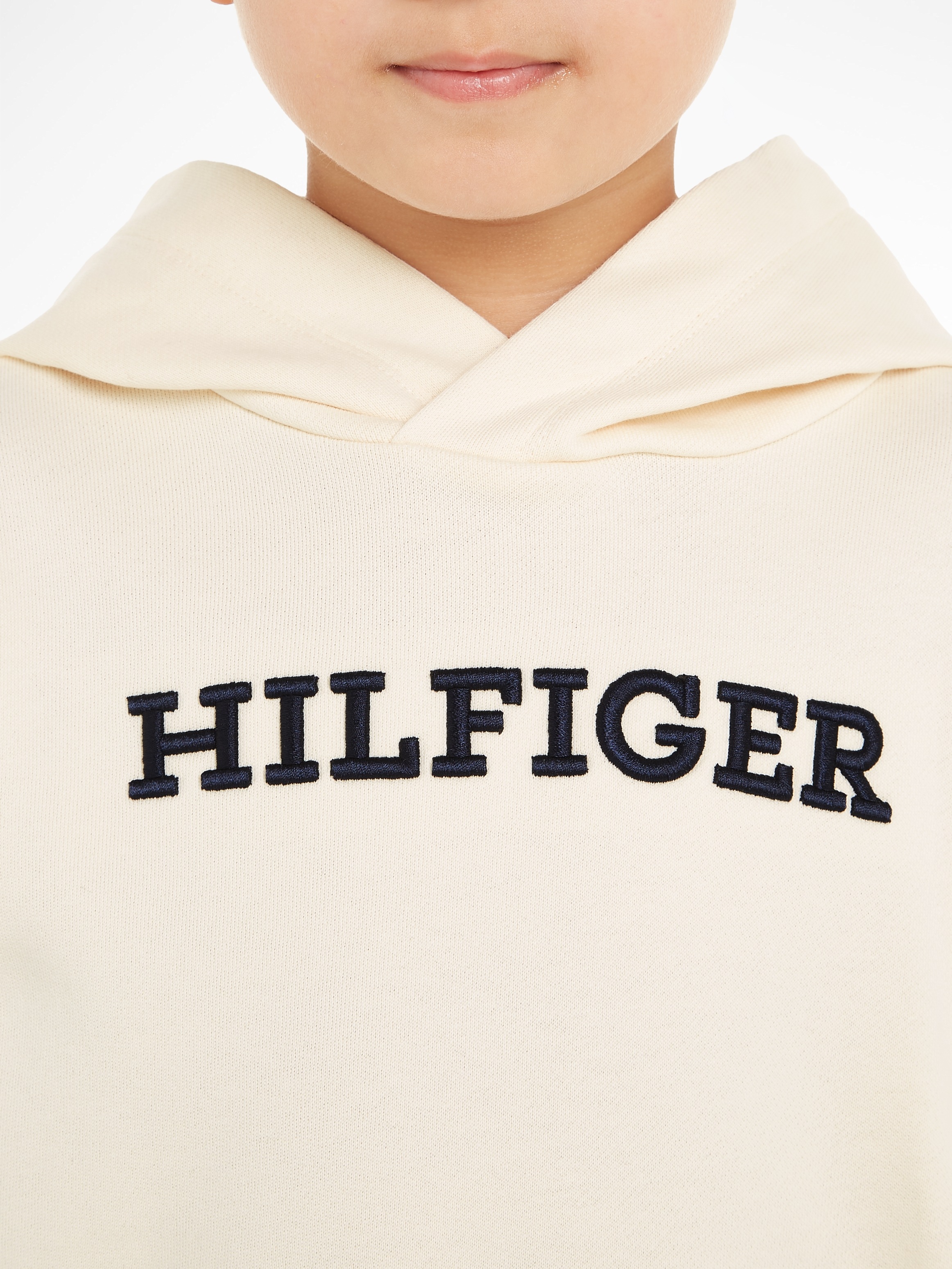 Tommy Hilfiger Kapuzensweatshirt »U MONOTYPE HOODIE«, mit Logo-Stickerei  auf der Brust kaufen | BAUR