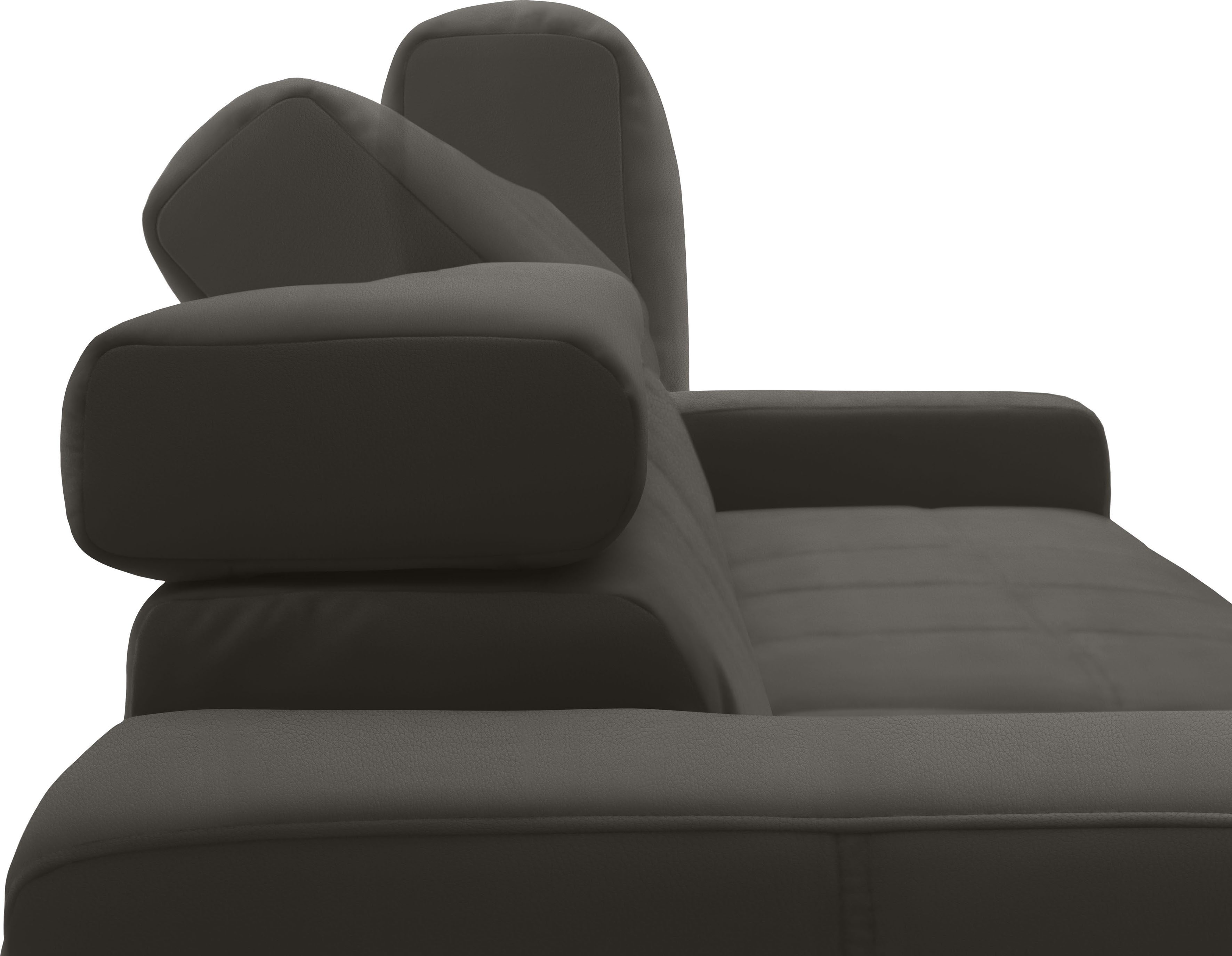 Thumbnail - DOMO collection Wohnlandschaft "Brandon, whlw. mit Sitztiefenverstellung, whlw. Nierenkissen" mit Kopfteilverstellung, w...