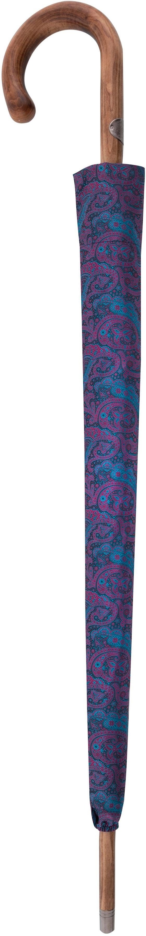 doppler MANUFAKTUR Stockregenschirm »Norfolk kaufen BAUR | pink«, Manufaktur-Stockschirm Cottage, paisley handgemachter