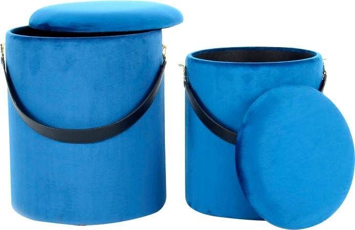 Kayoom Hocker »Arabella 125« stapelbar gepols...