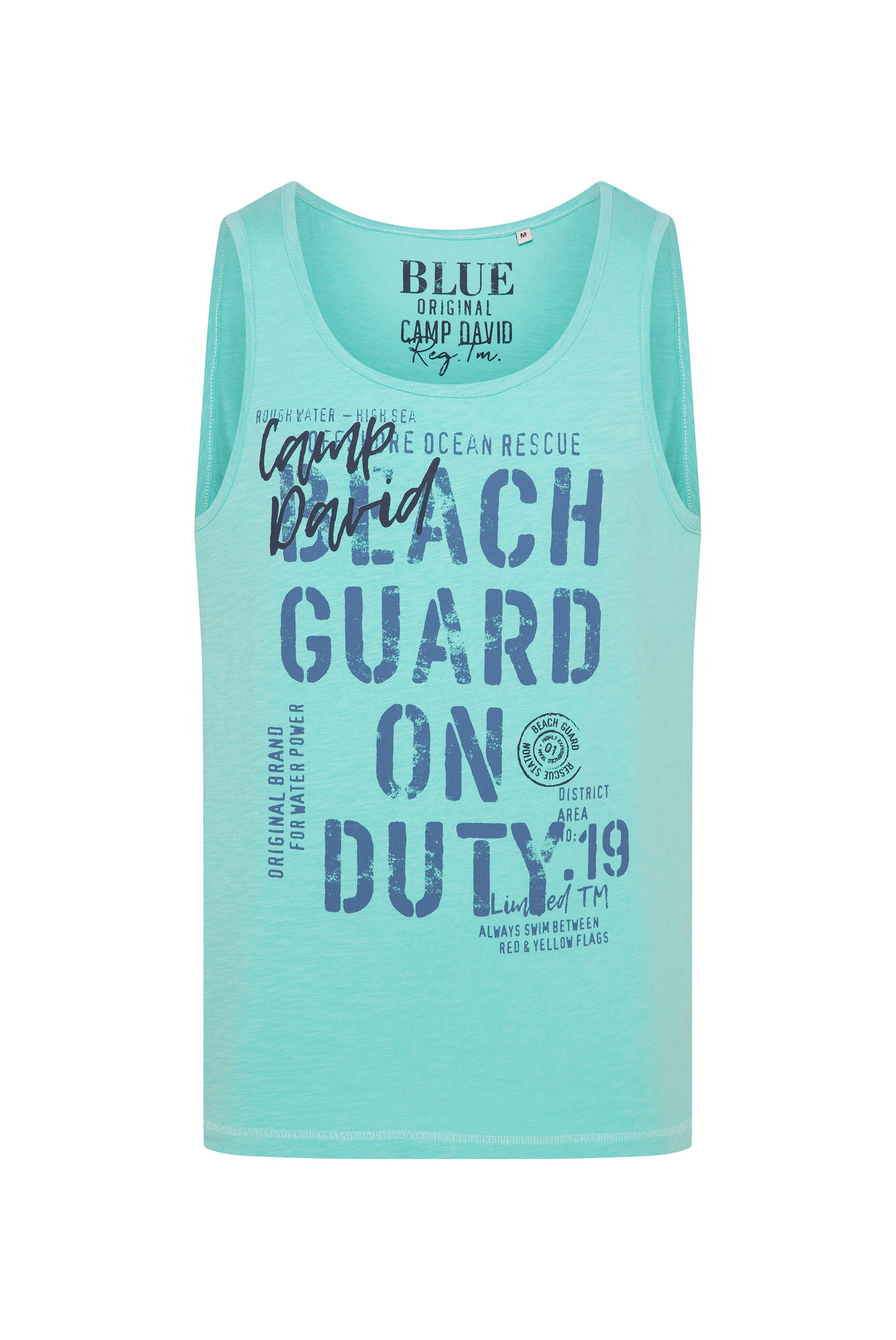 CAMP DAVID Tanktop, aus Baumwolle