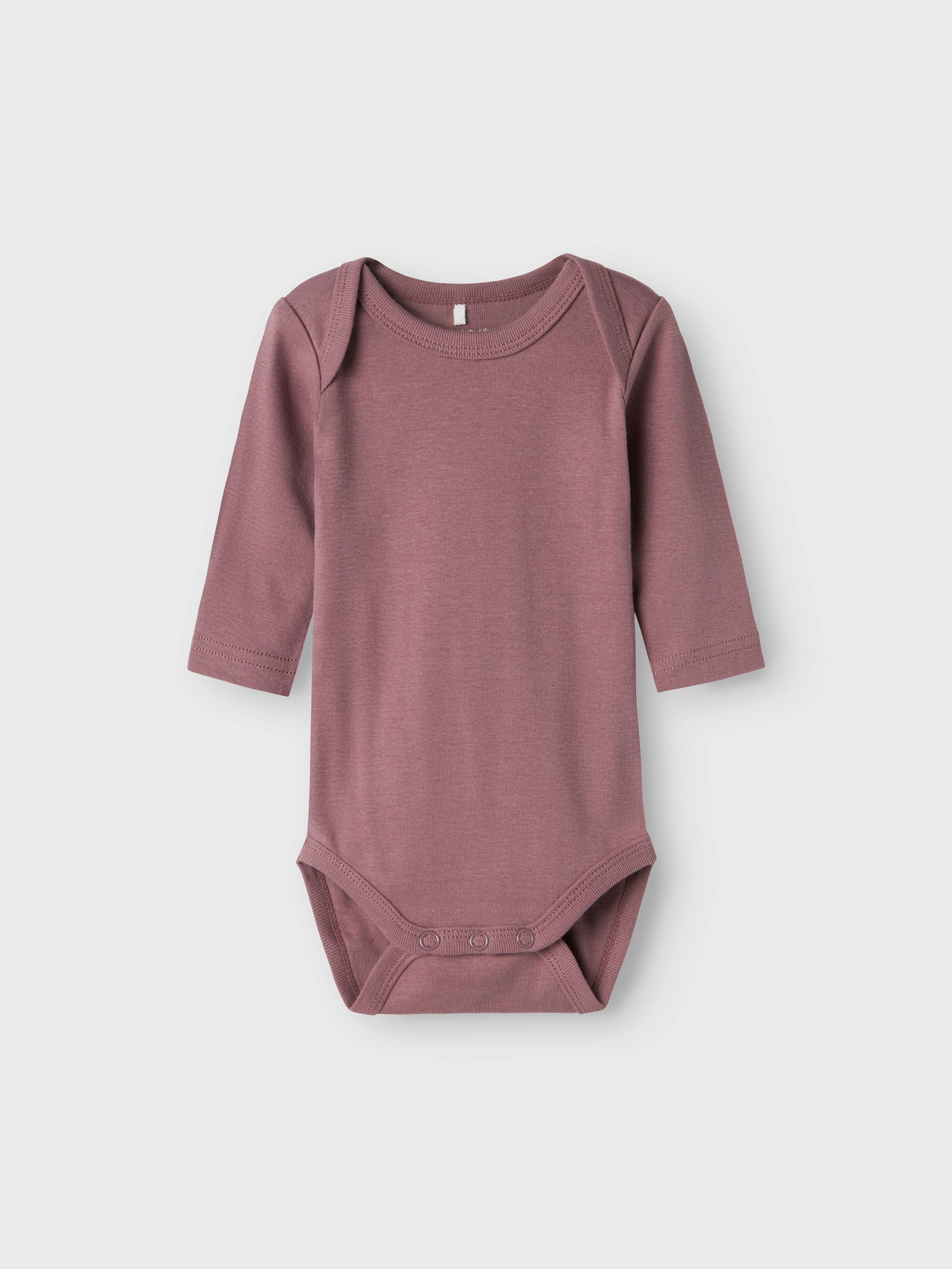 Thumbnail - Name It Langarmbody "NBFBODY 3P LS GRAPE FLOWER NOOS" Packung, 3 Stk. tlg.