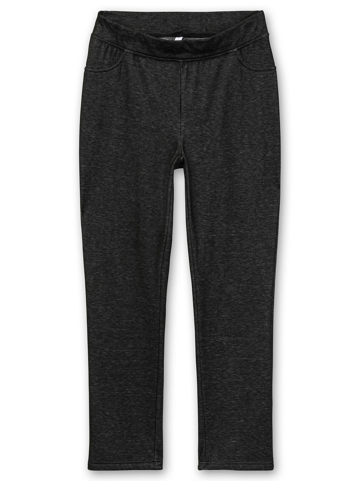 Sheego Leggings »Große Größen«, aus weicher, leicht wärmender Melangequalität