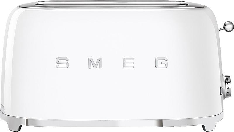 Smeg Toaster "TSF02WHEU", 2 lange Schlitze, für 4 Scheiben, 1500 W