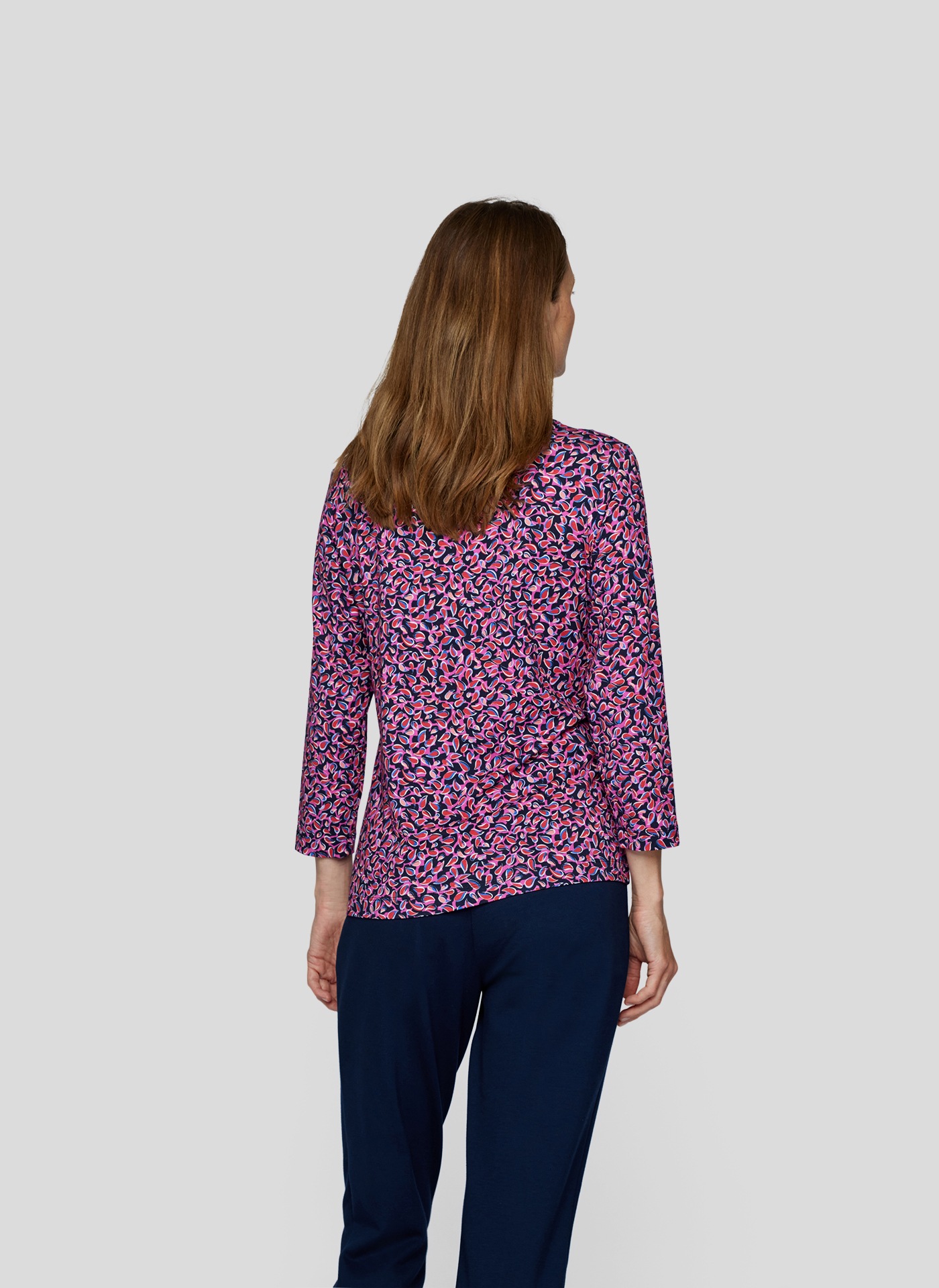 Rabe Print-Shirt »Rabe Elegantes Shirt mit farbenfrohem Blätter-Design«