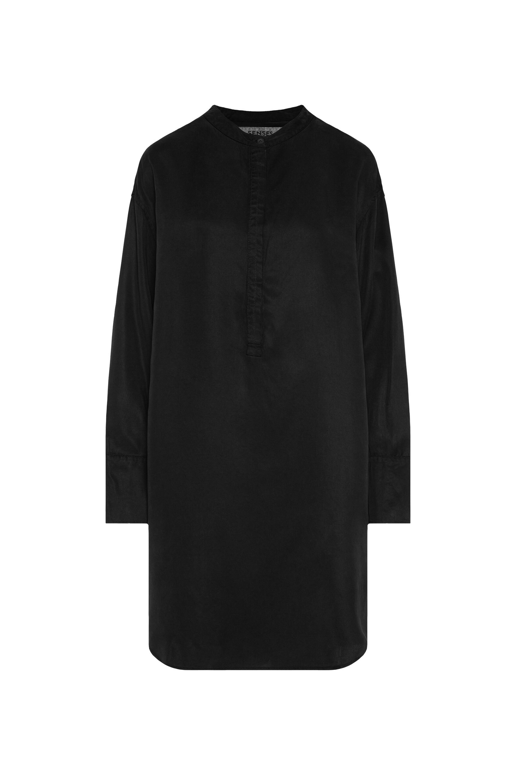 SENSES.THE LABEL Sommerkleid, mit abgerundetem Saum
